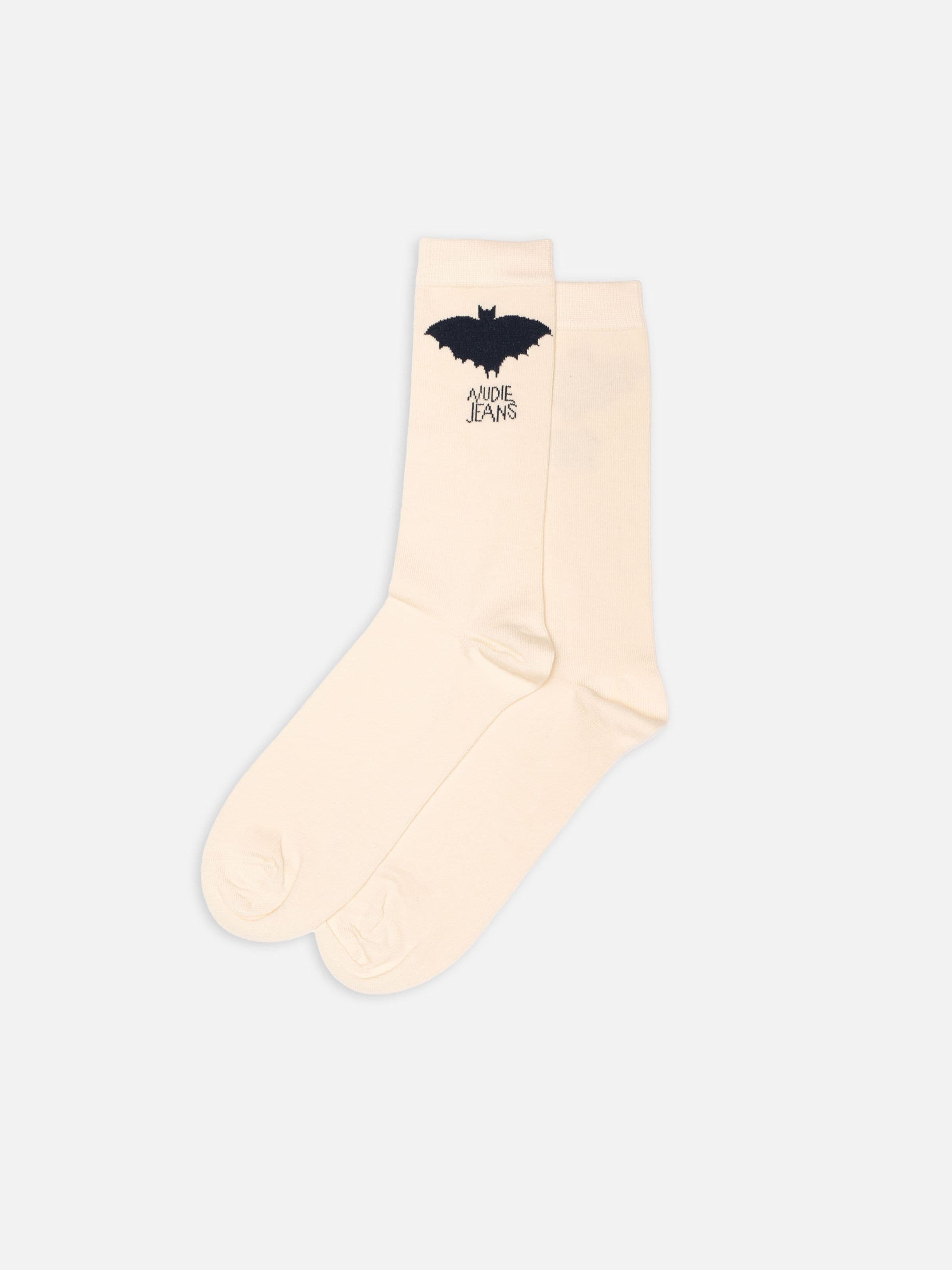 Men Socks The Bat - Ecru