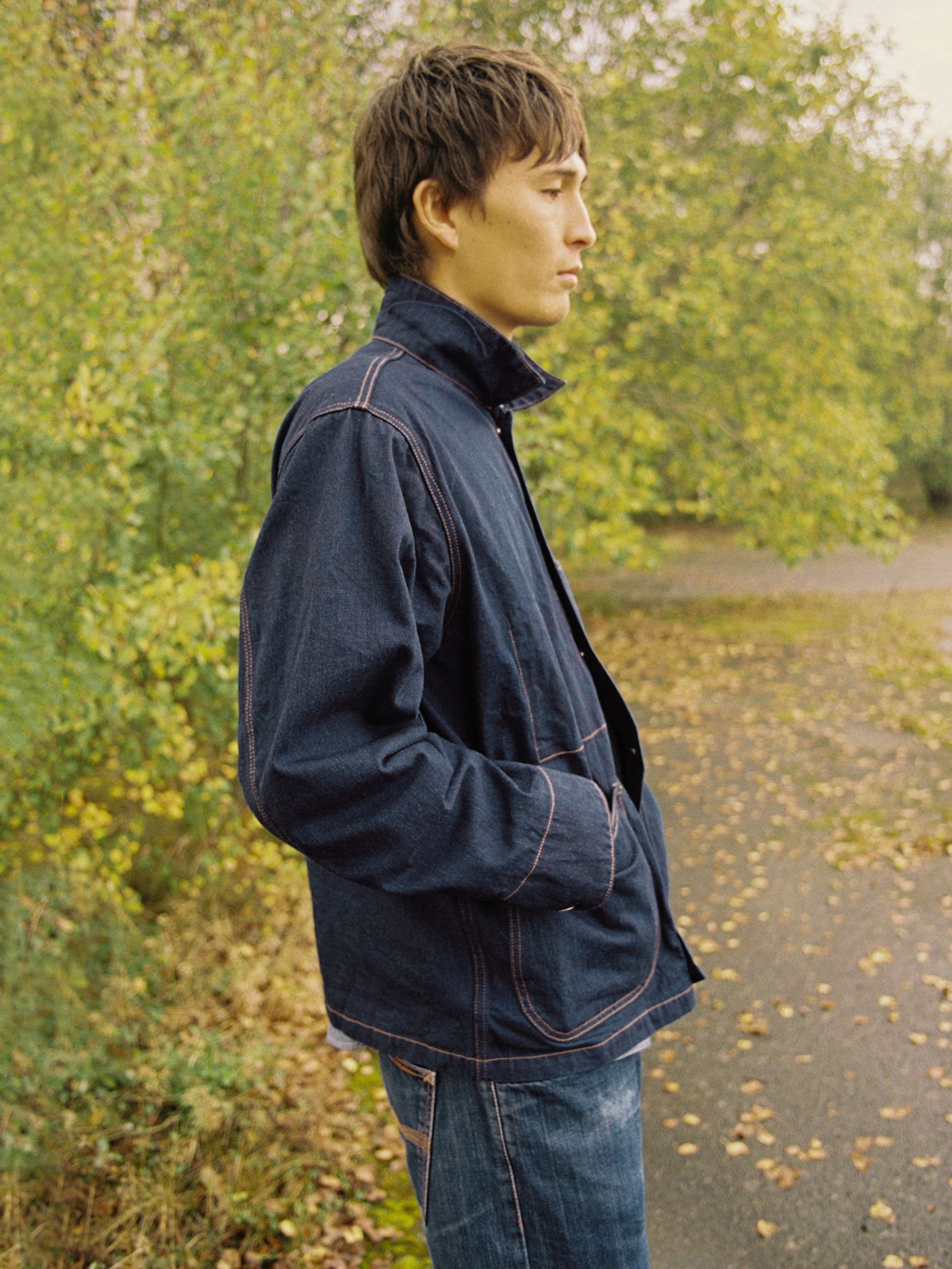 Howie Painter Denim Jacket - Dark Blue