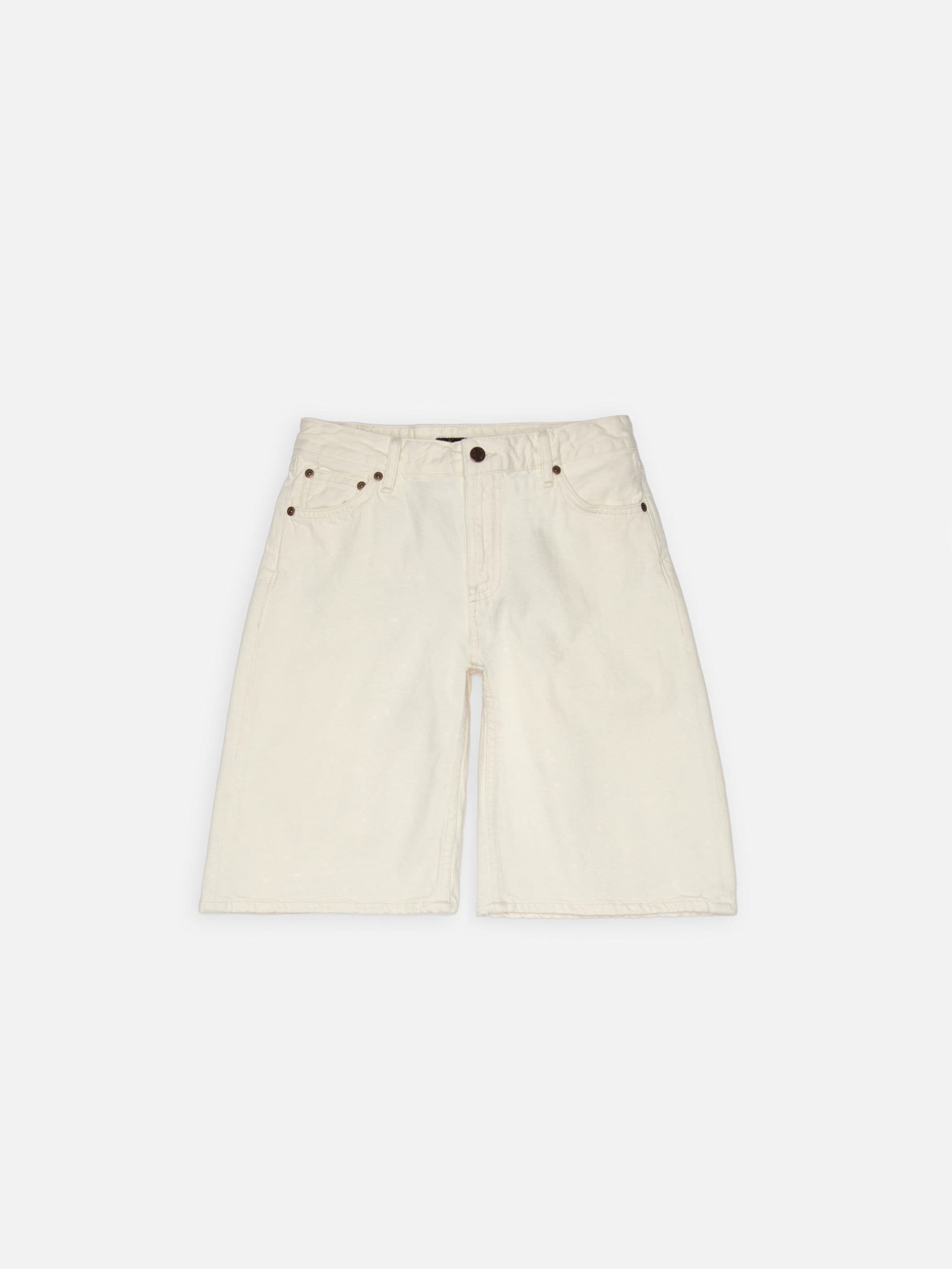 Meja Denim Shorts - Ivory