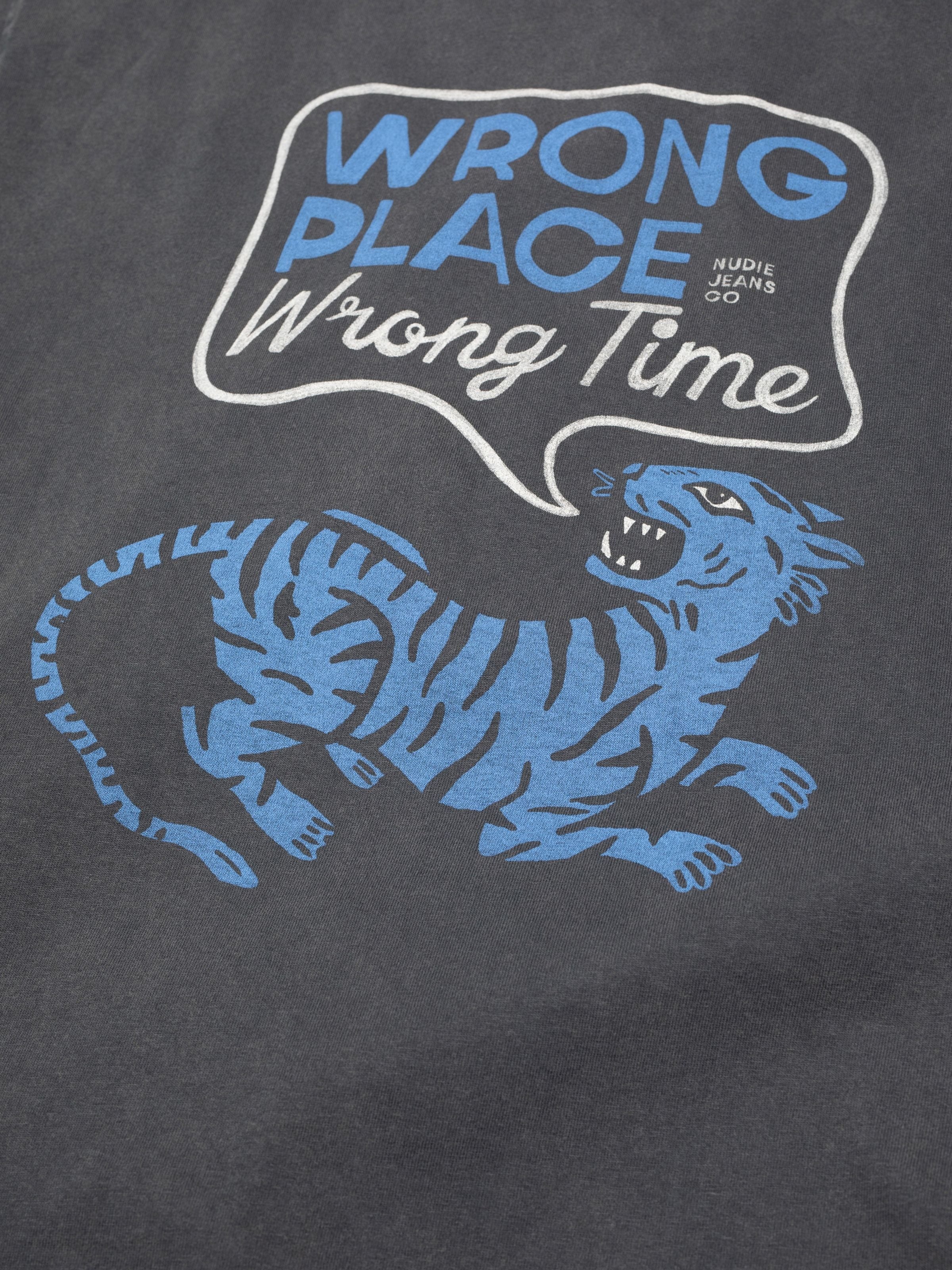 Roy Wrong Place T-Shirt - Antracite