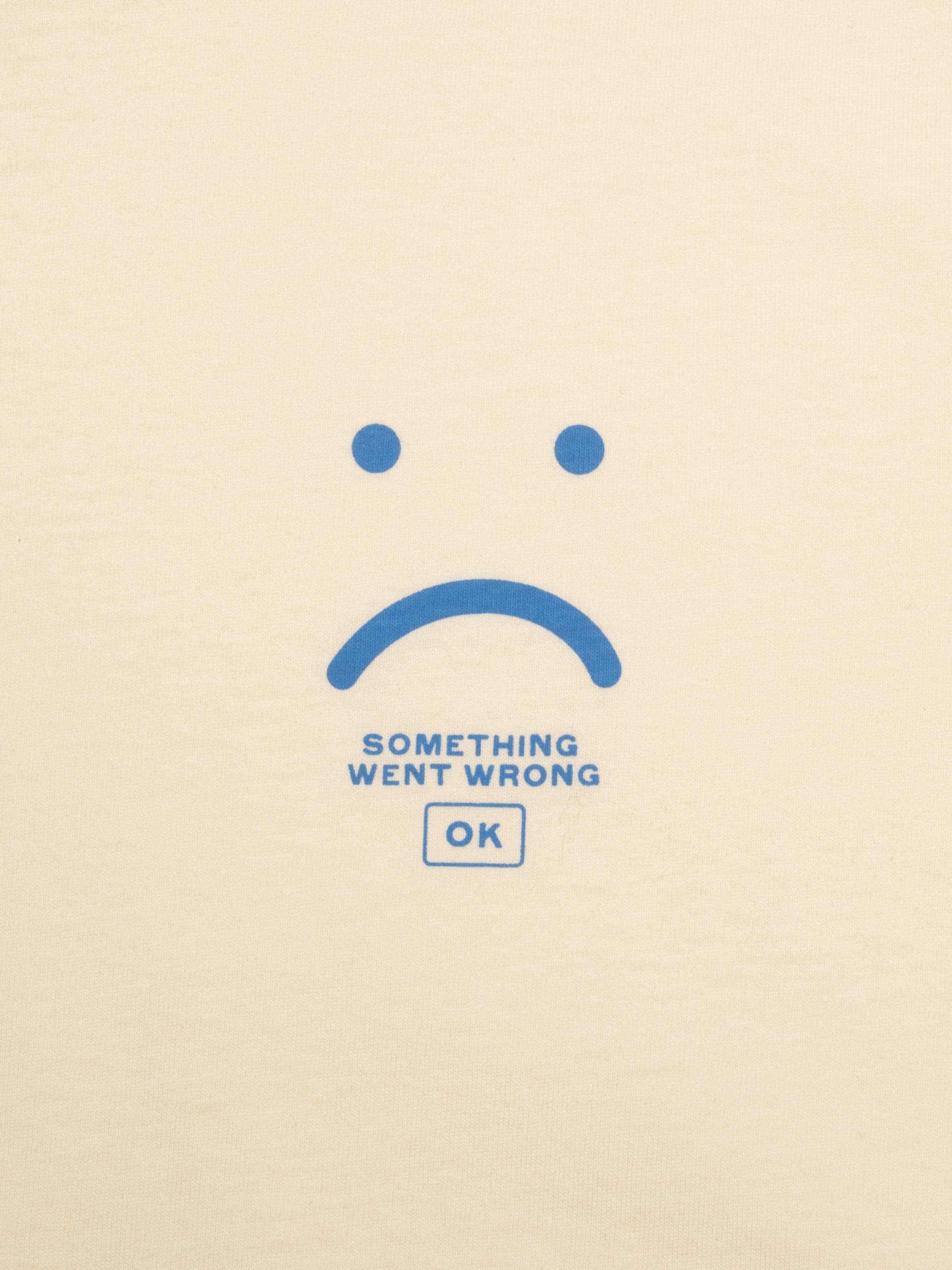 Roy Frown T-Shirt - Ecru