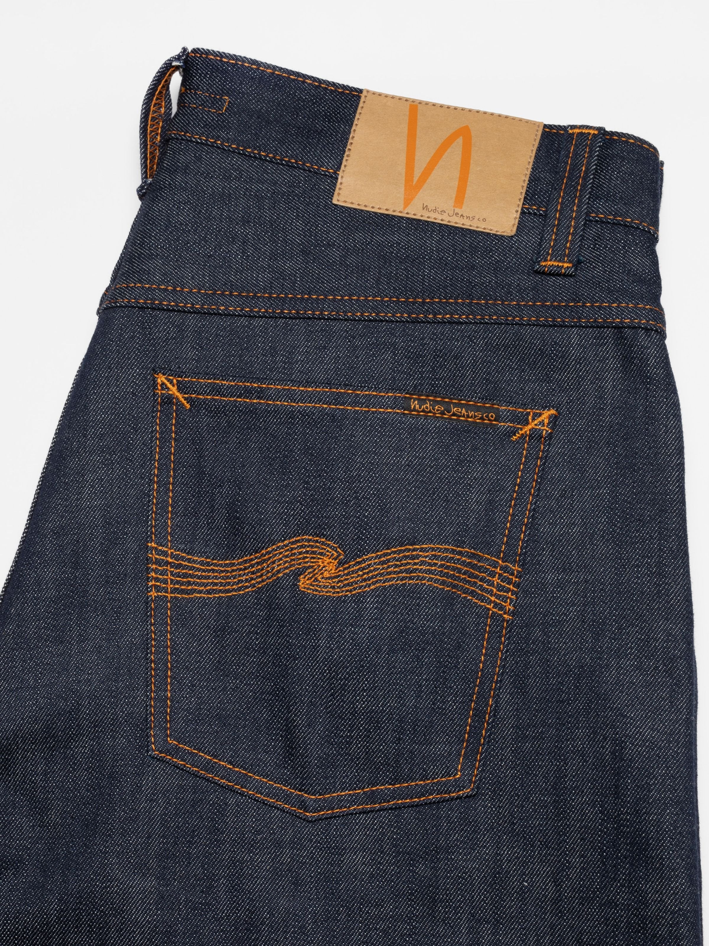 ZEB DENIM SHORTS DRY STREAKY - DARK BLUE