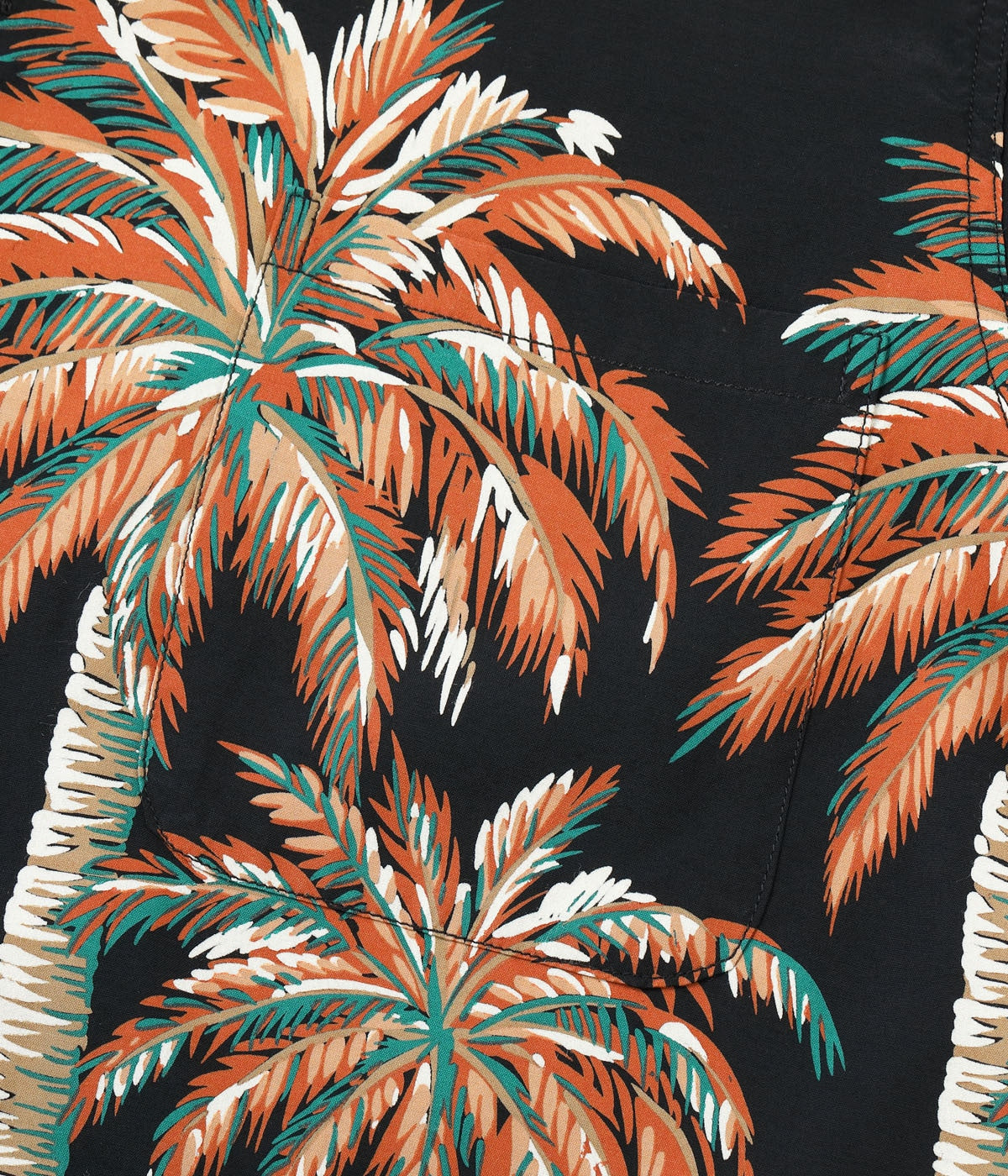 DK39448 DUKE KAHANAMOKU SPECIAL EDITION “PALM TREE” (SHORT SLEEVE) - BLACK