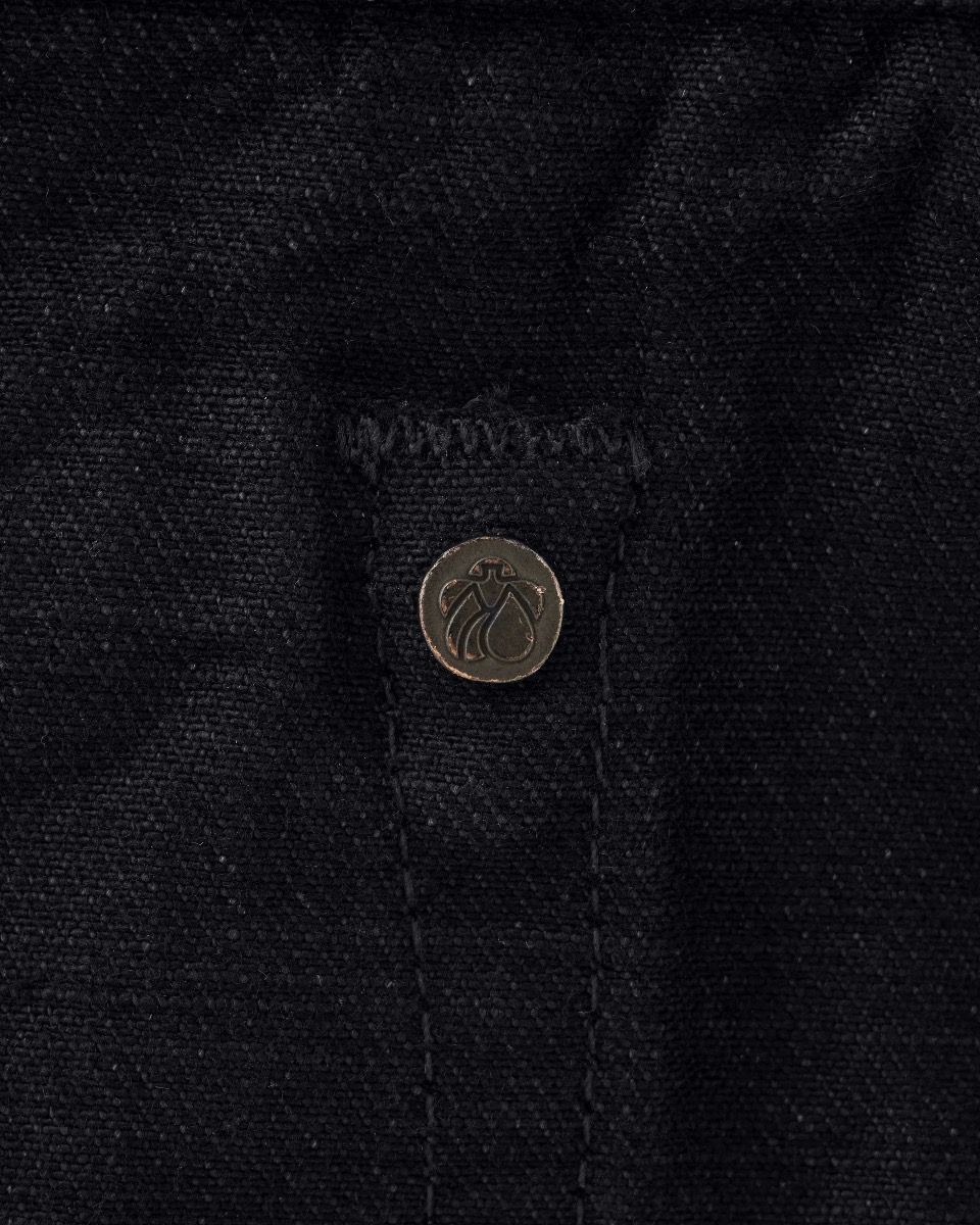 MMJZ1101 #100 CLASSIC STRAIGHT 15.7oz ZIPPER FLY - BLACK