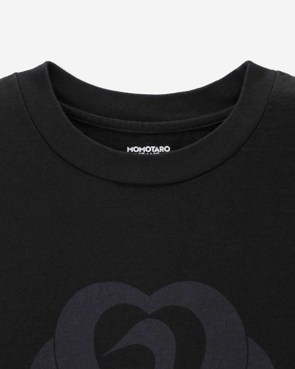 MXTS10445S HEAVY OUNCE S/S TEE-CRANE - BLACK