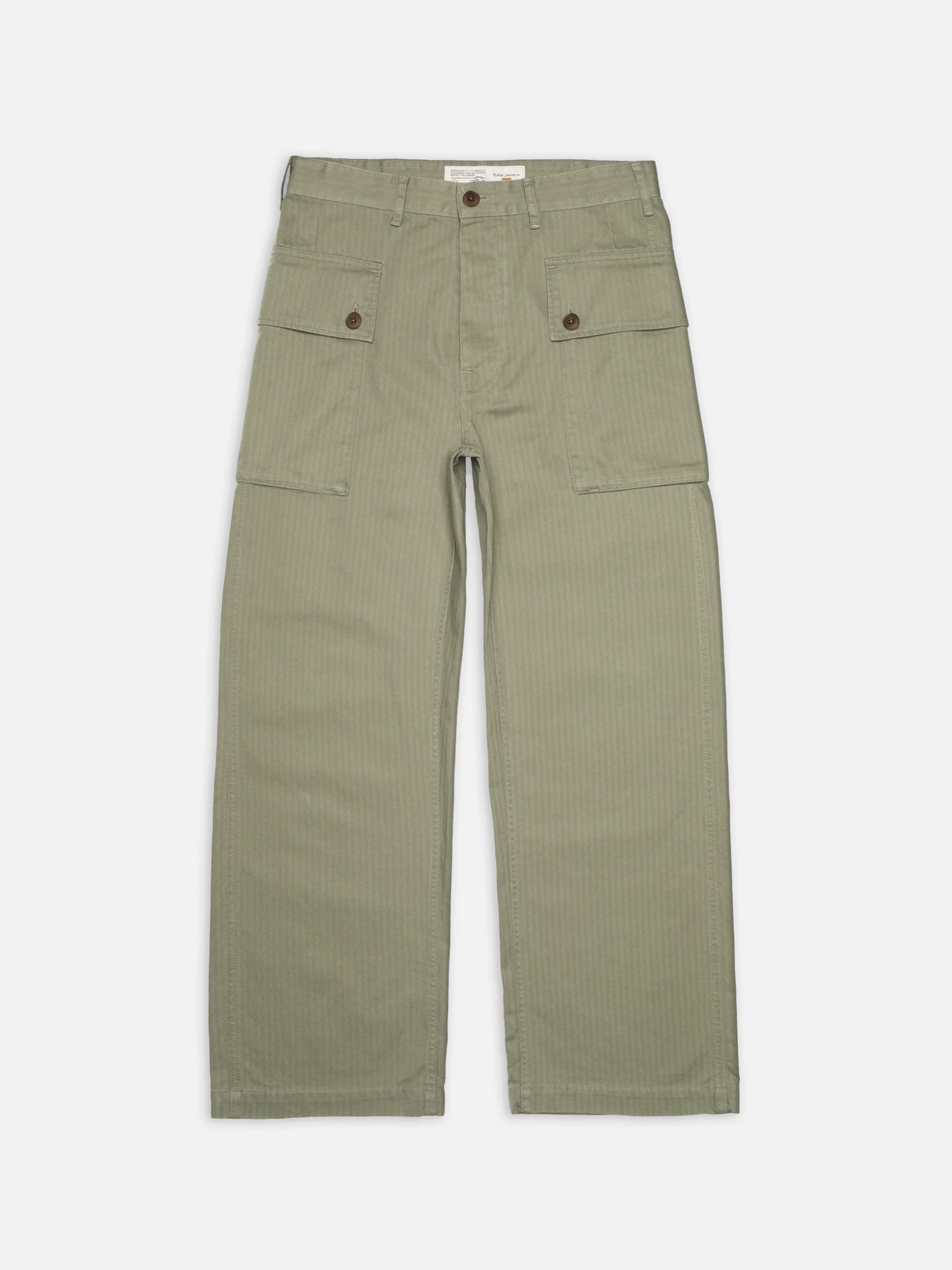 Loud Larry Pants - Pale Green