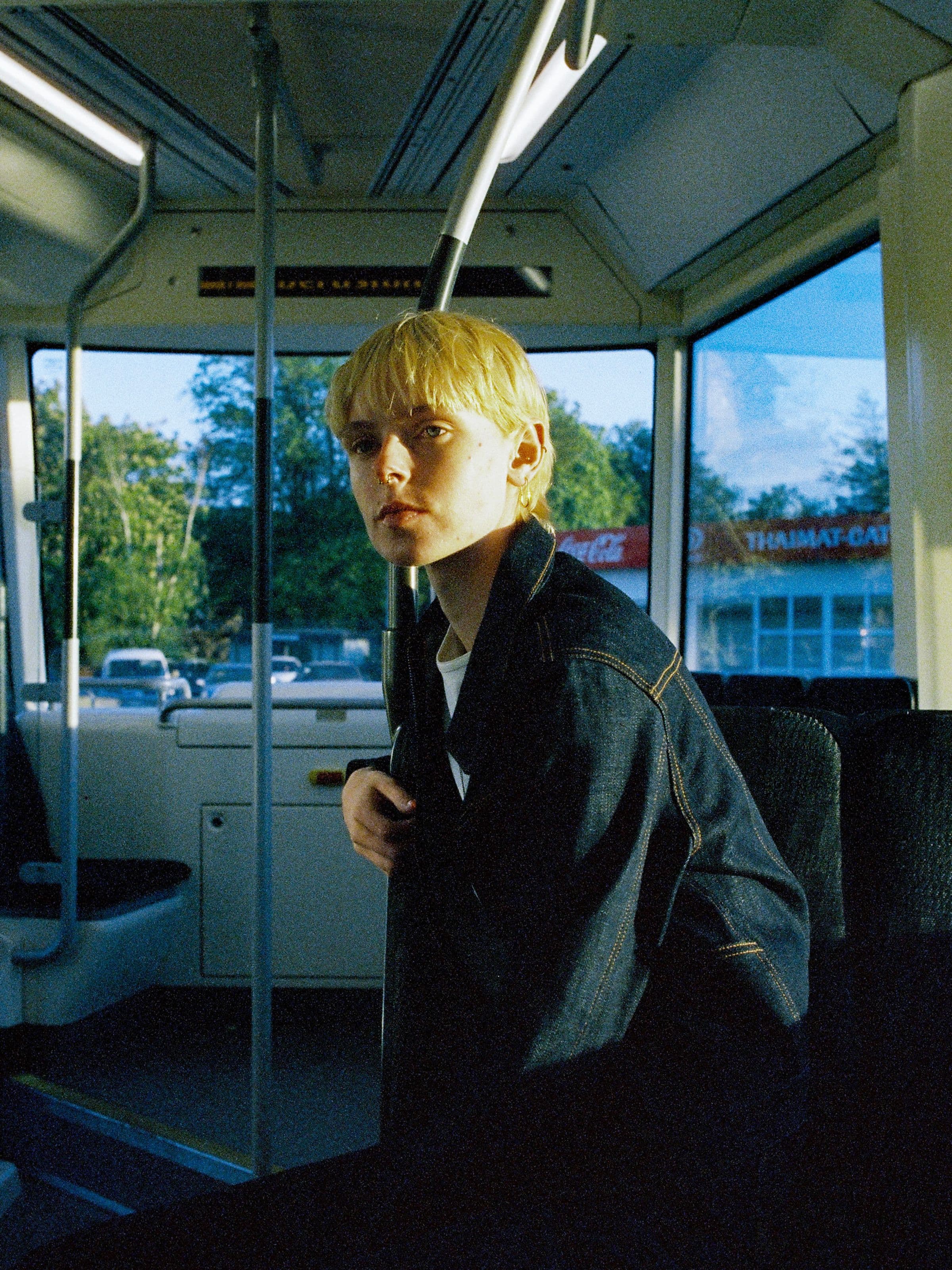 Britta Denim Jacket - Dry Streaky