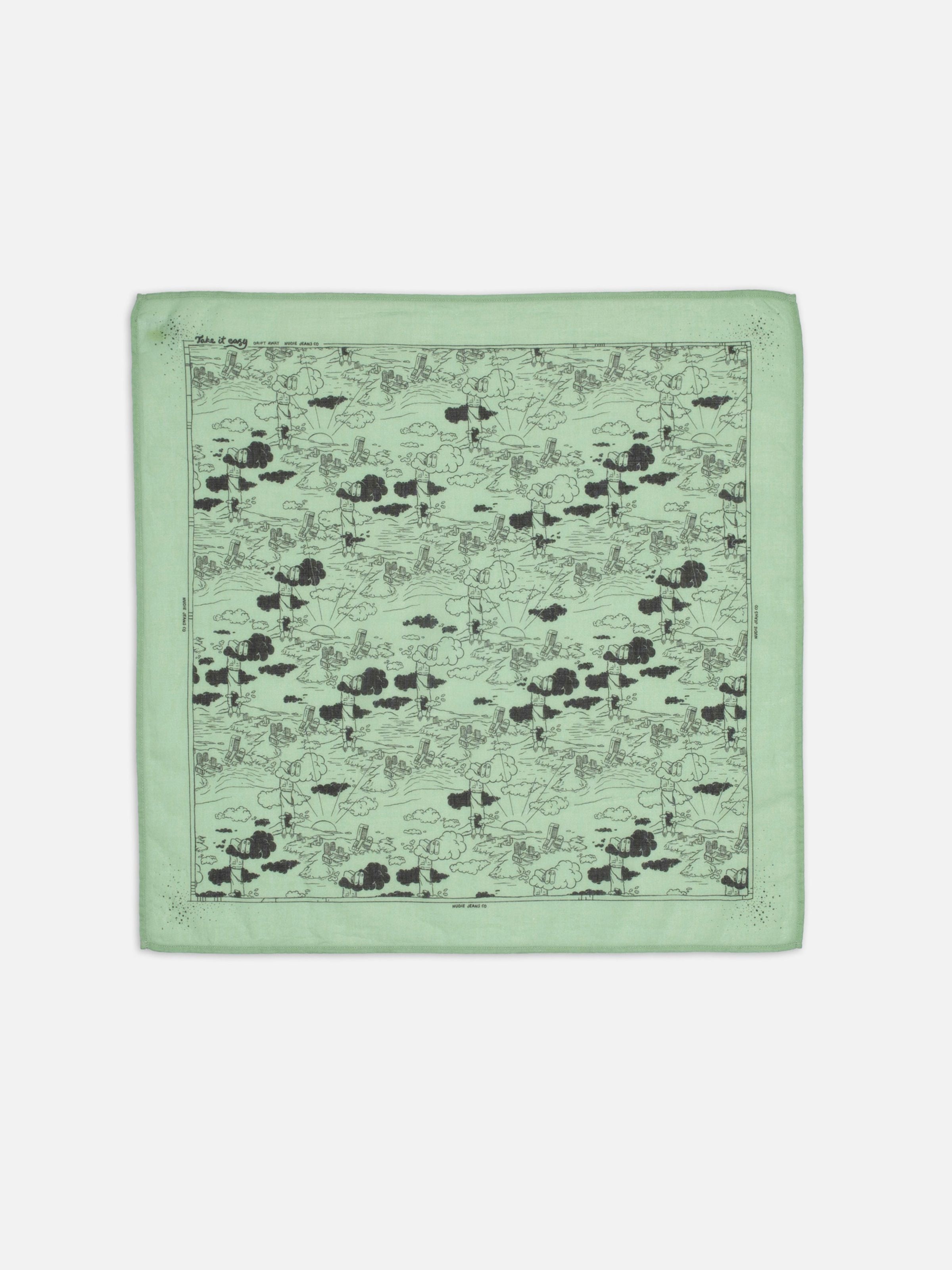 Ingrid Bandana Drift Away - Turquoise