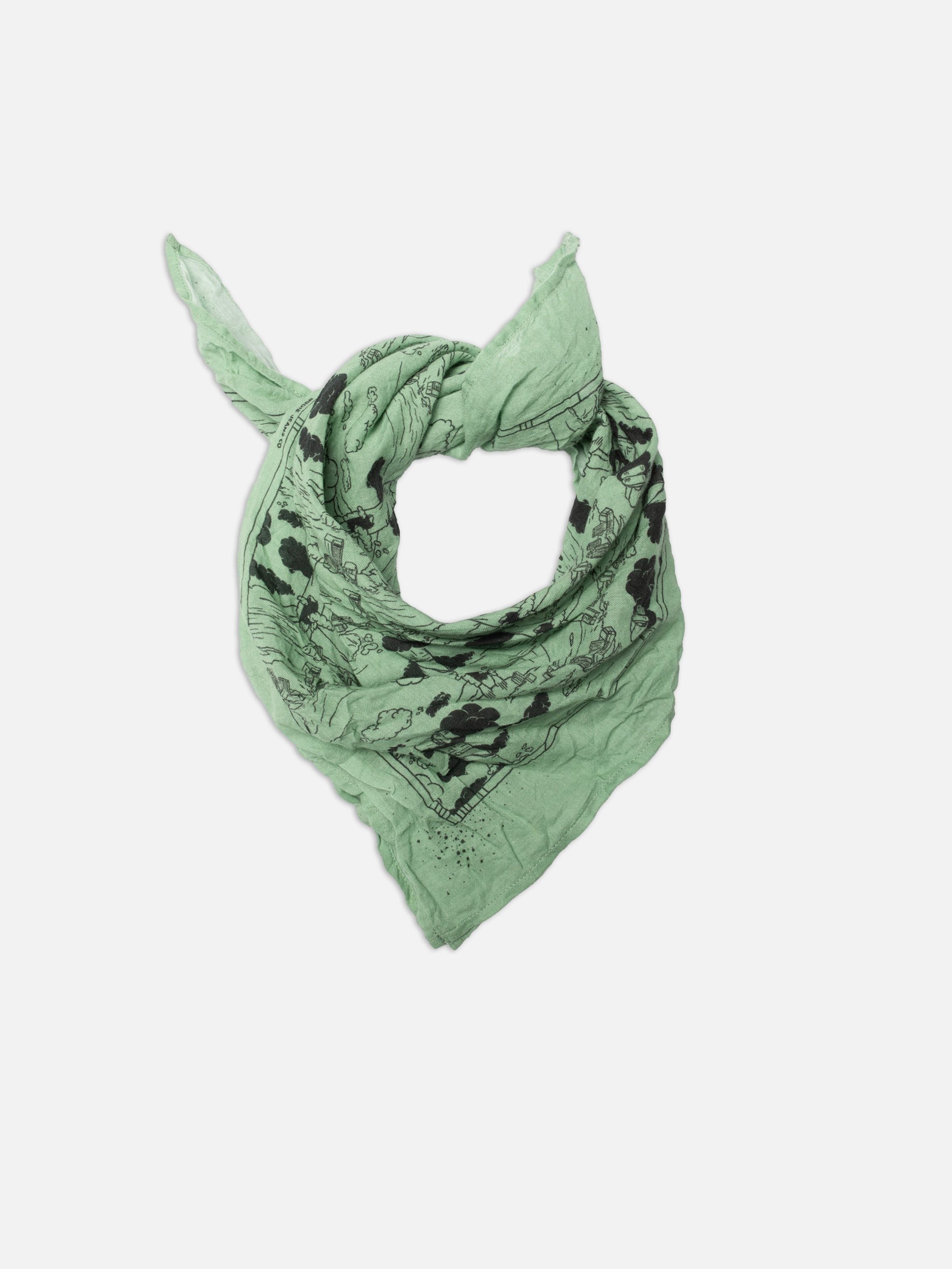 Ingrid Bandana Drift Away - Turquoise