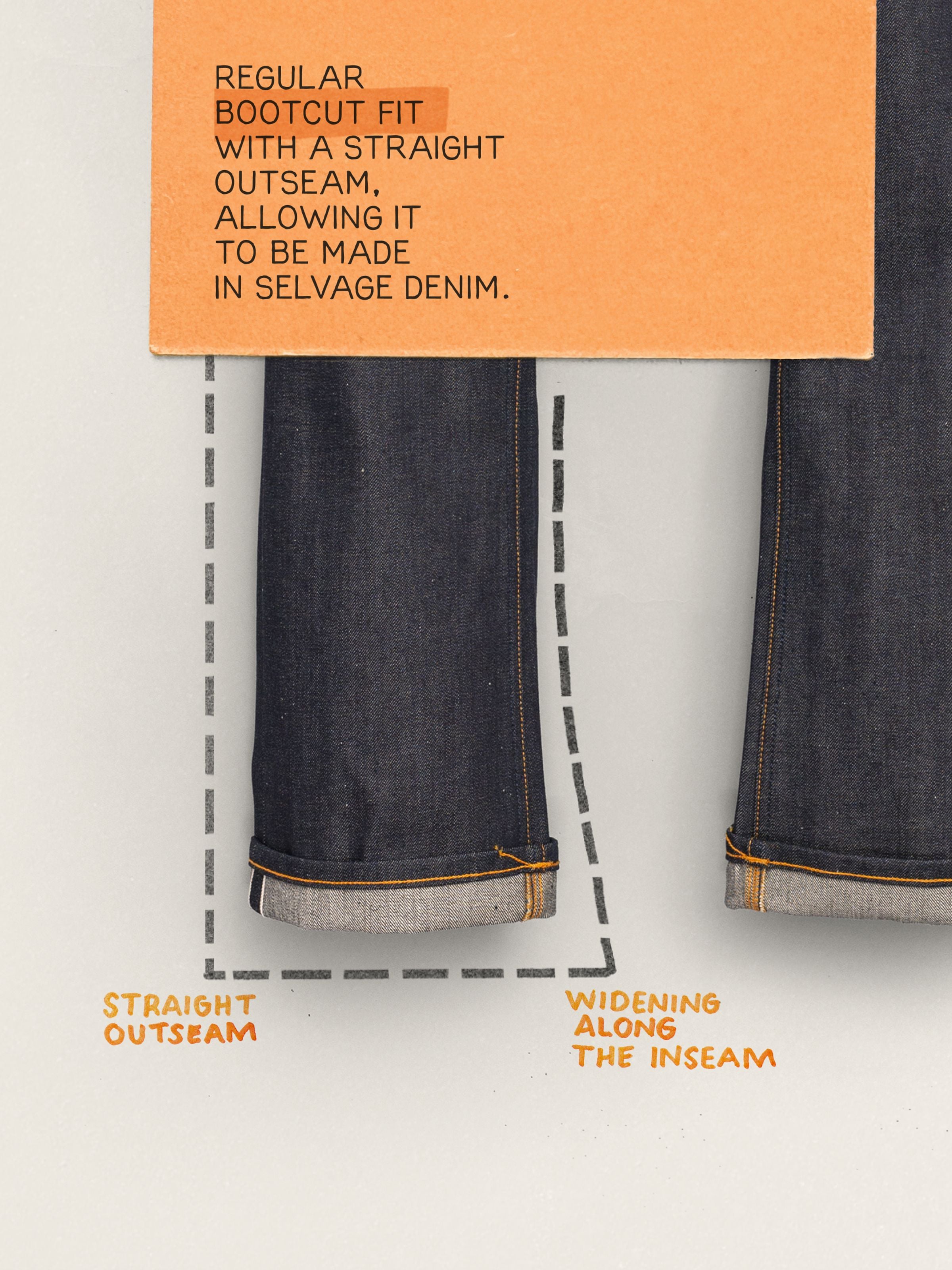 Regular Alf - Dry Selvage