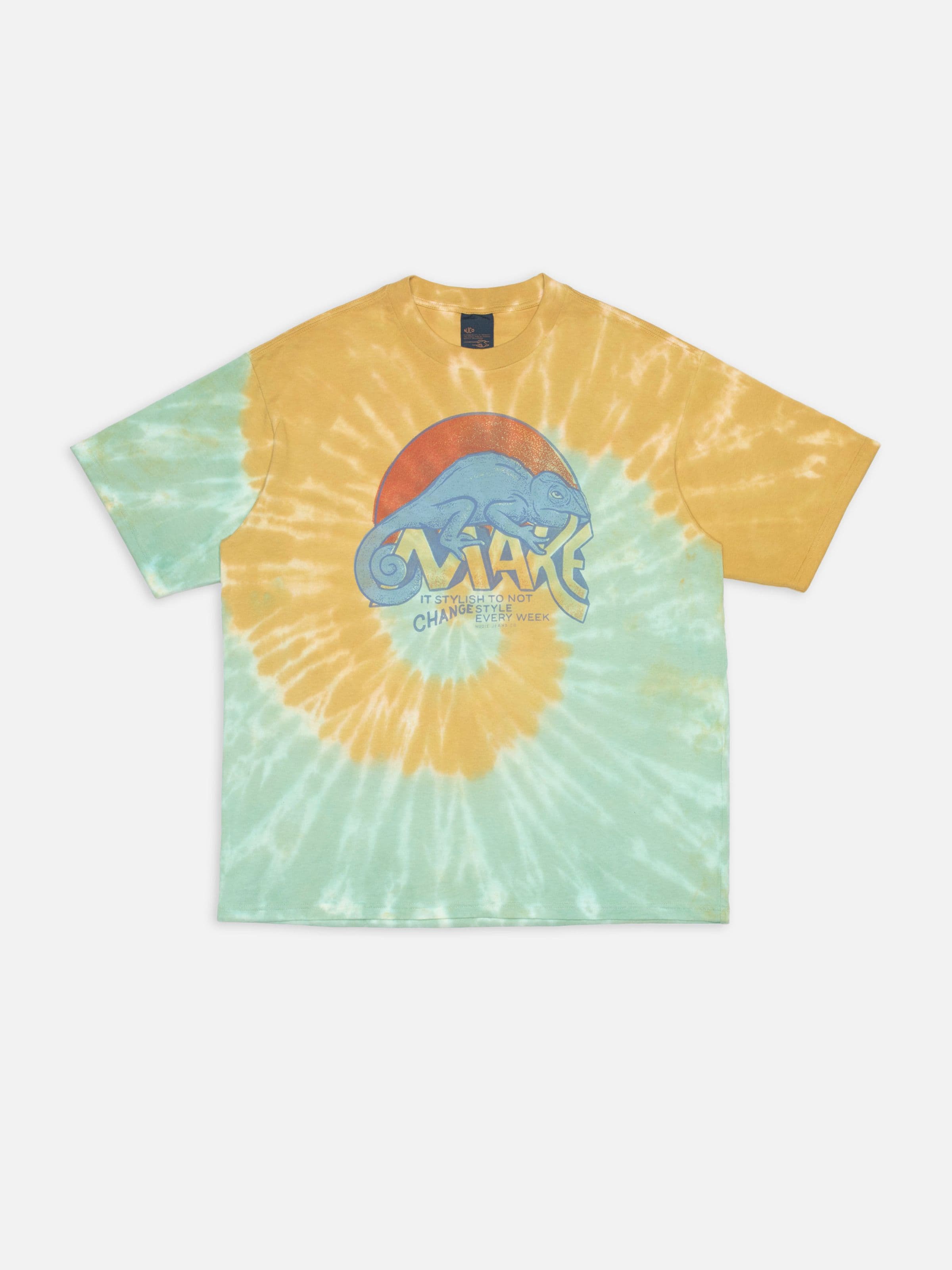 Koffe T-Shirt Chameleon - Turquoise