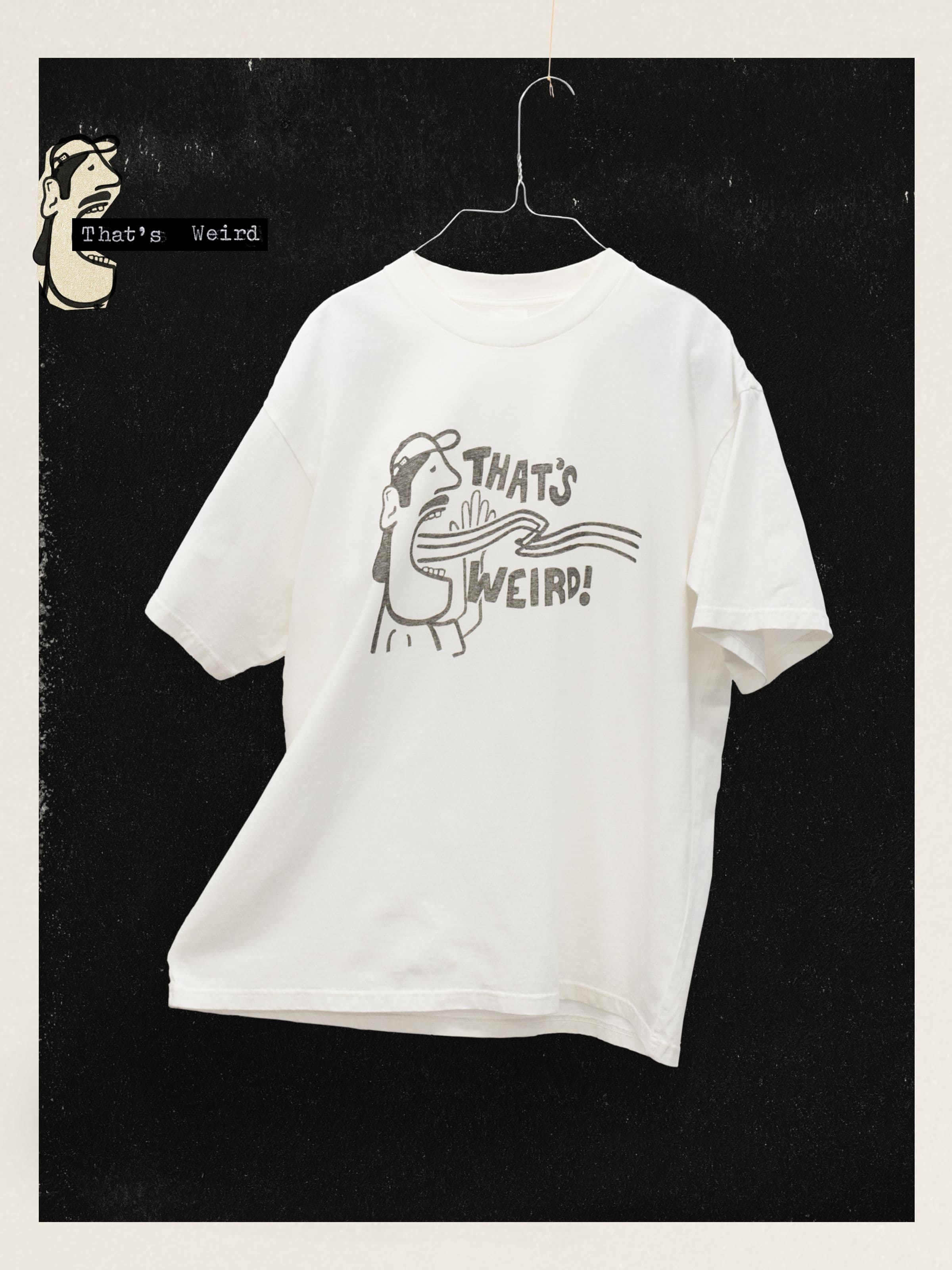 Koffe T-Shirt Thats Weird - Chalk White
