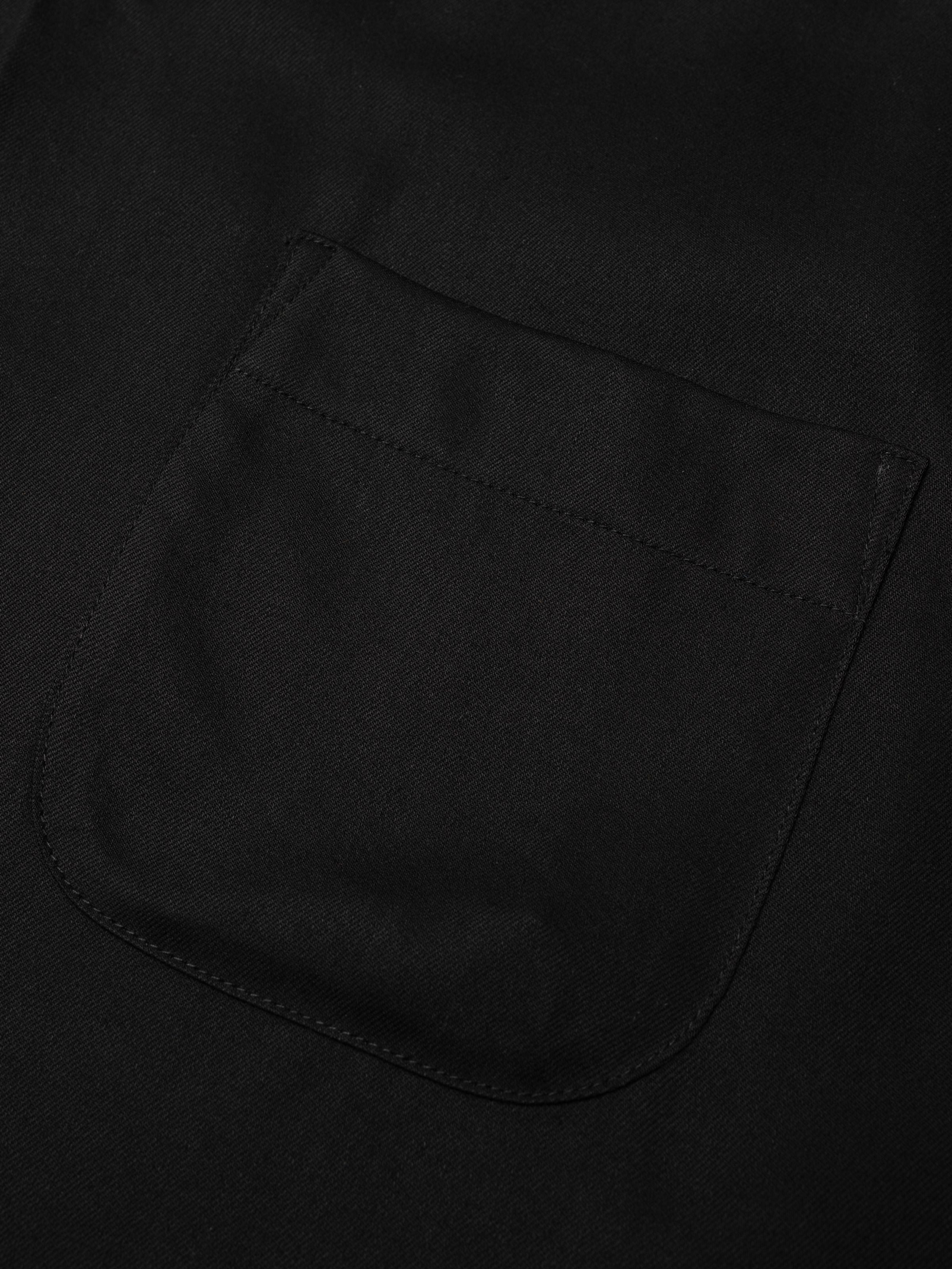 Arthur Bowling Shirt Saftey Pin - Black