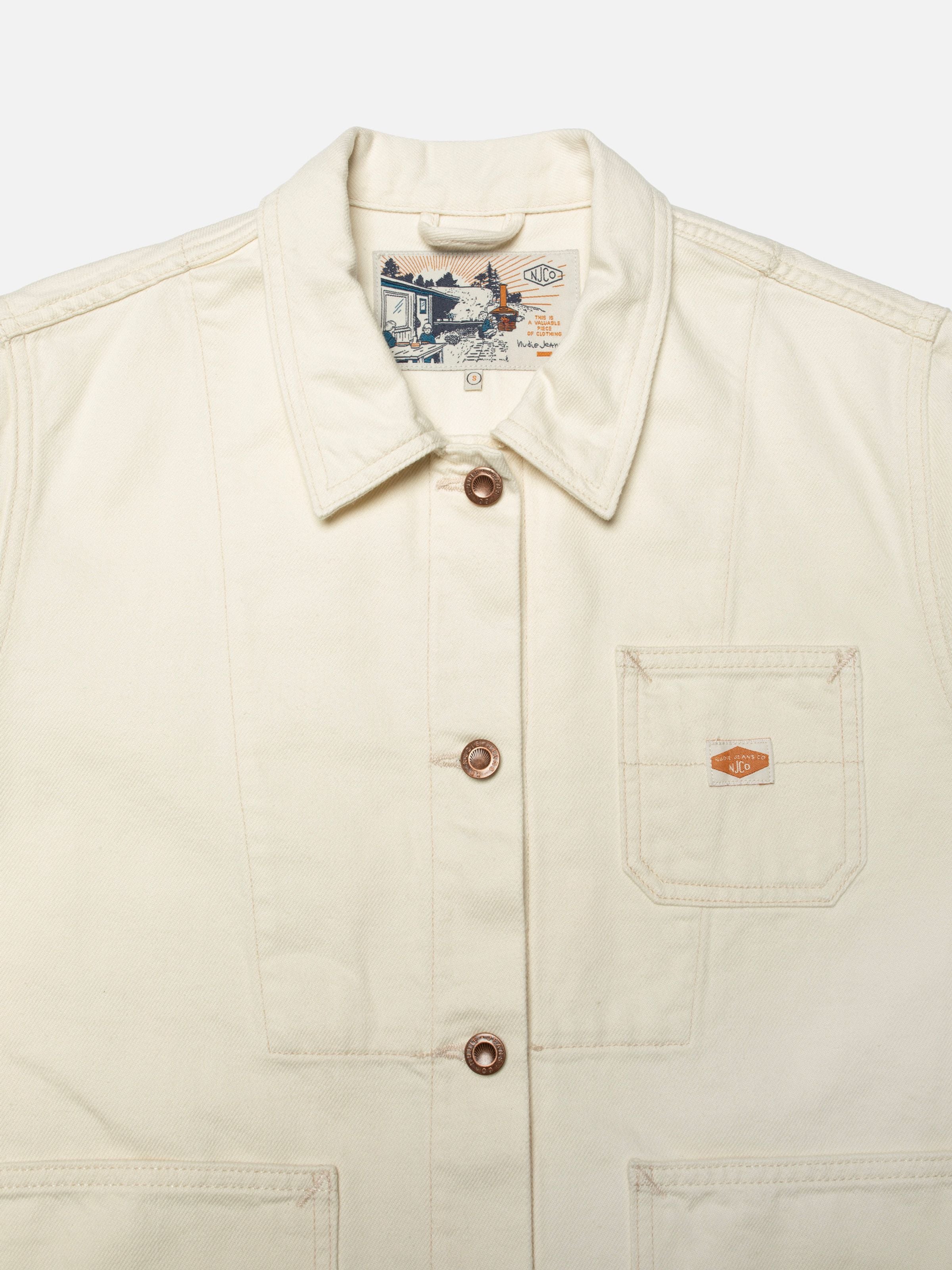 Ada Workwear Jacket - Ivory
