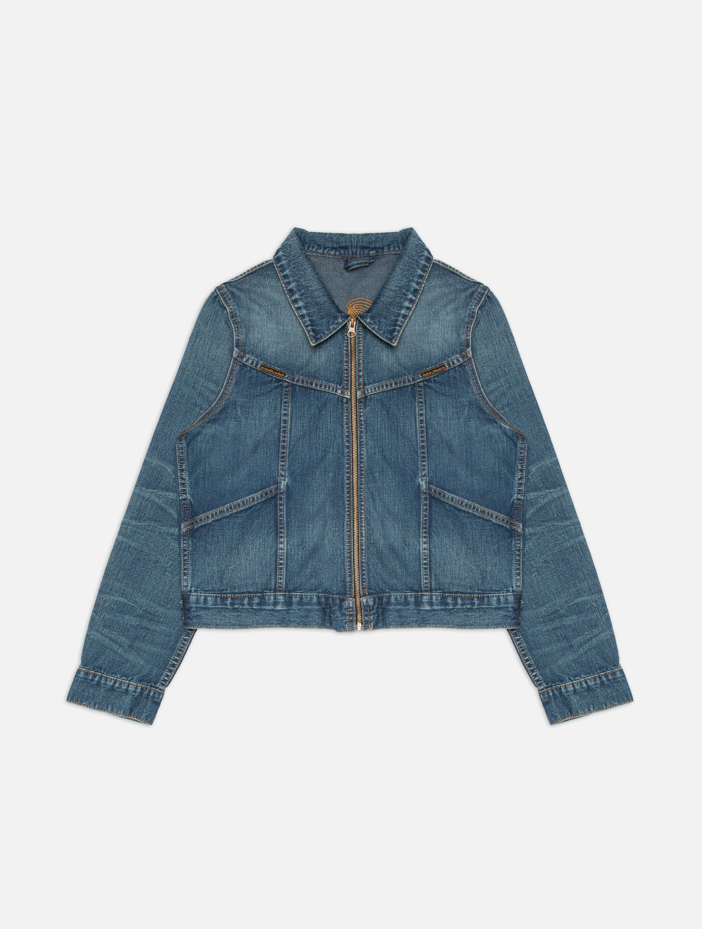 Britta Jacket - Orange Painter