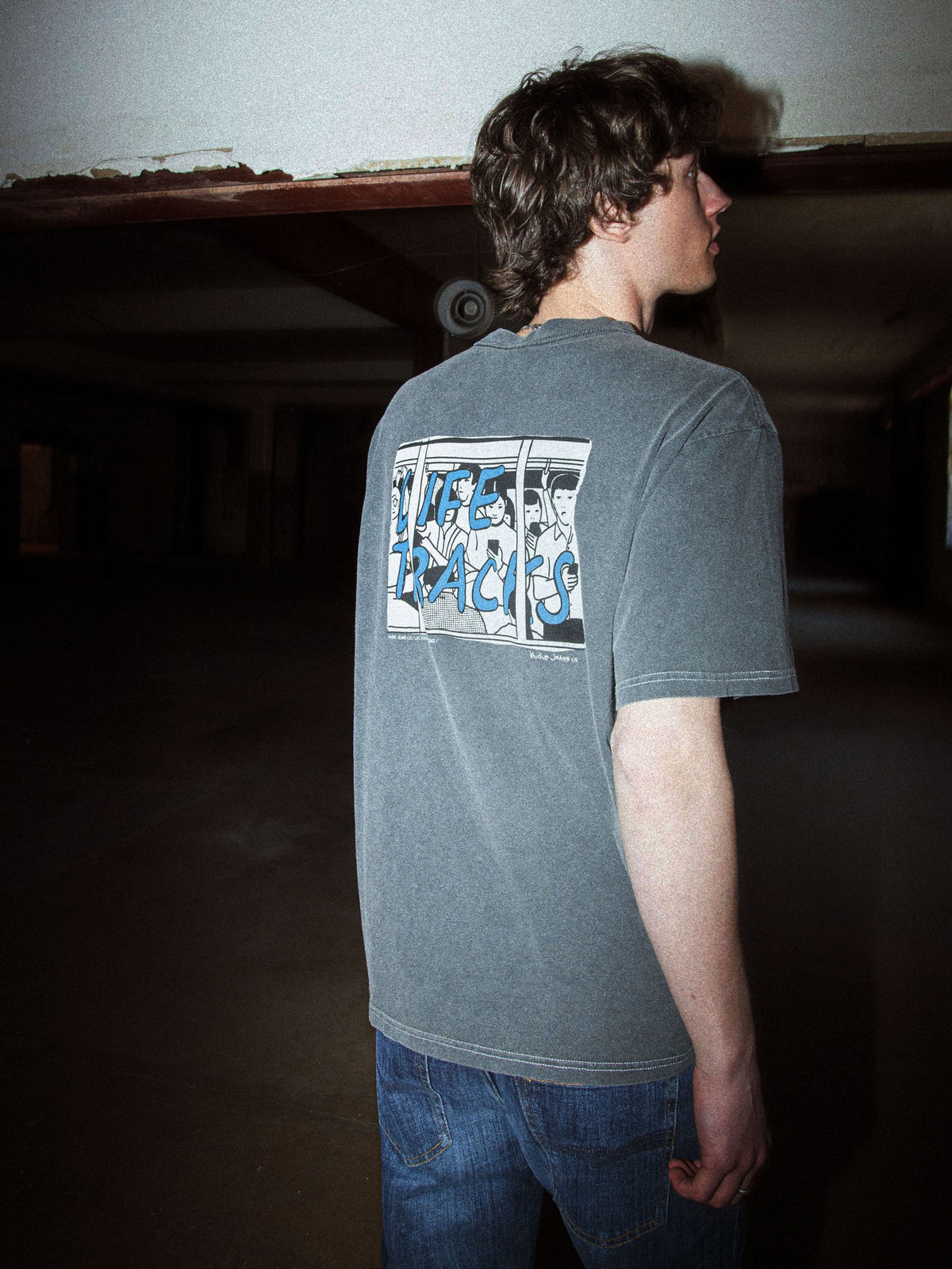 Koffe T-Shirt LifeTracks III - Antracite
