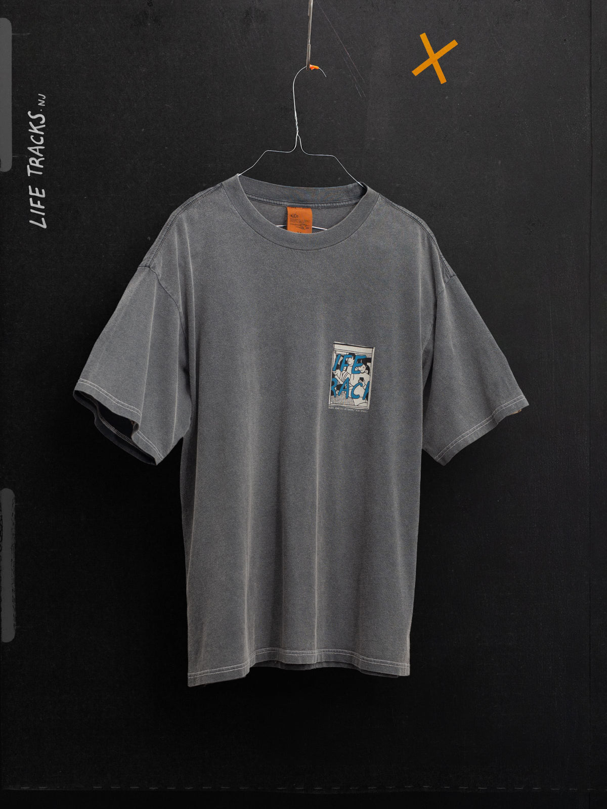 Koffe T-Shirt LifeTracks III - Antracite
