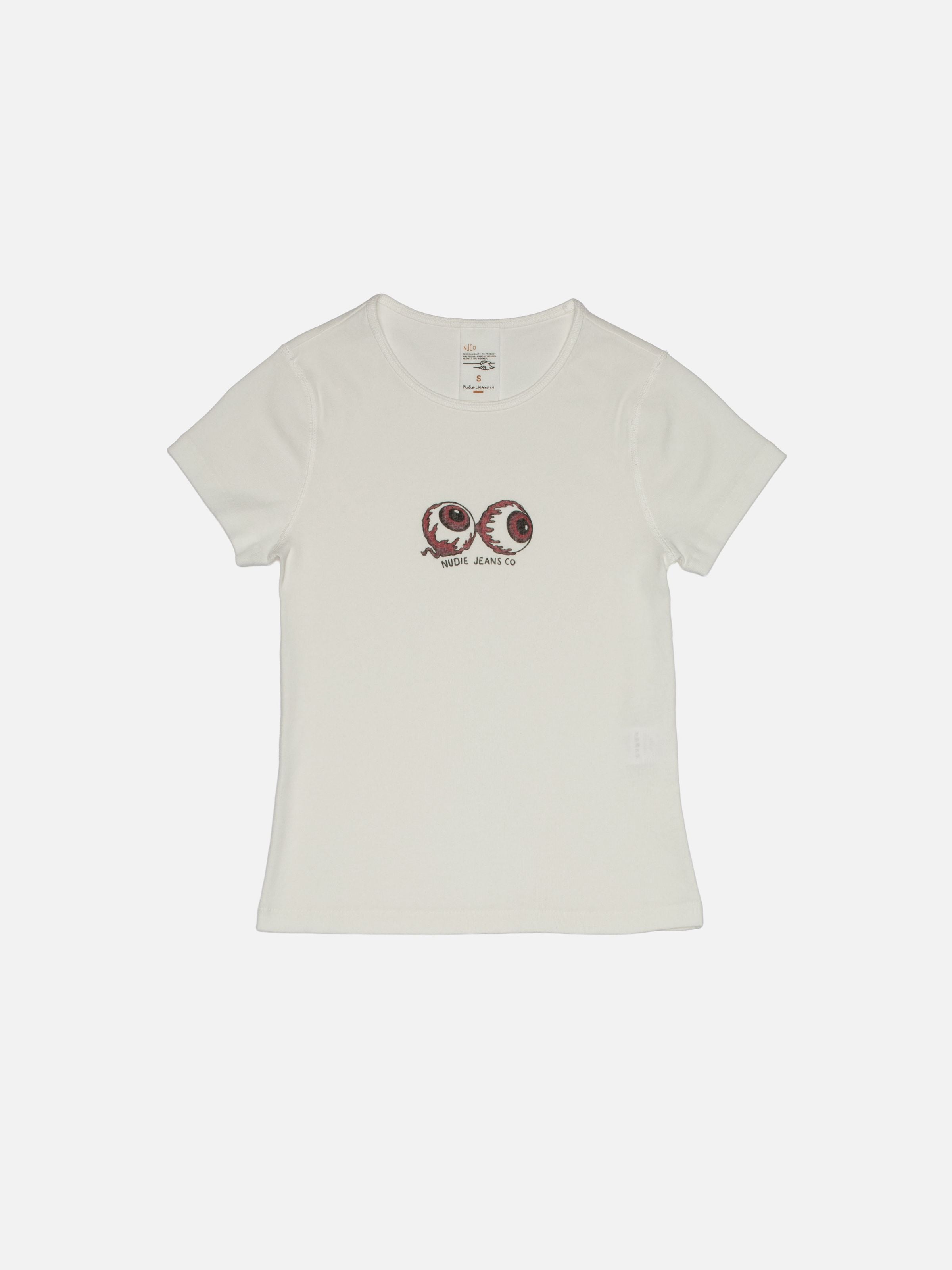 Eve T-Shirt Eyeballs - Offwhite