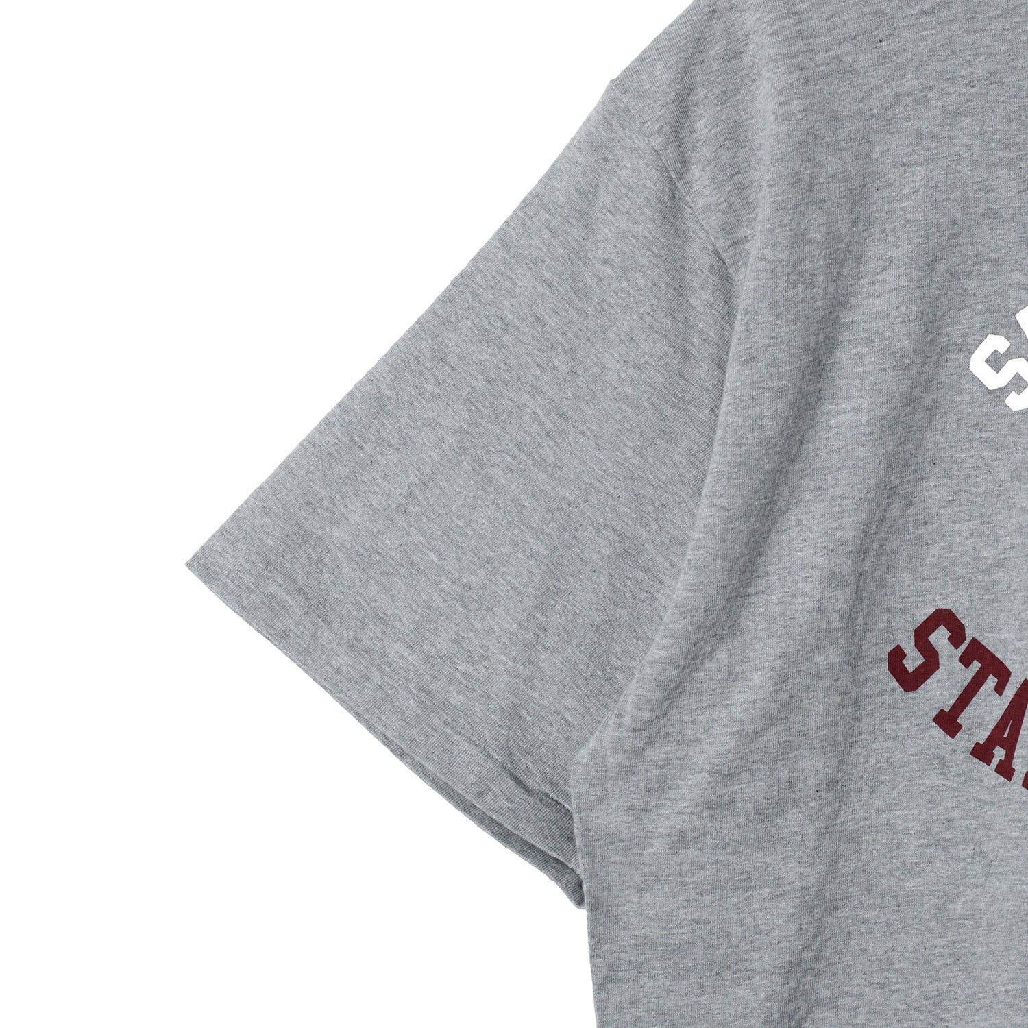 33005-03 Printed Tee "ST.CLOUD" - HEATHER GREY