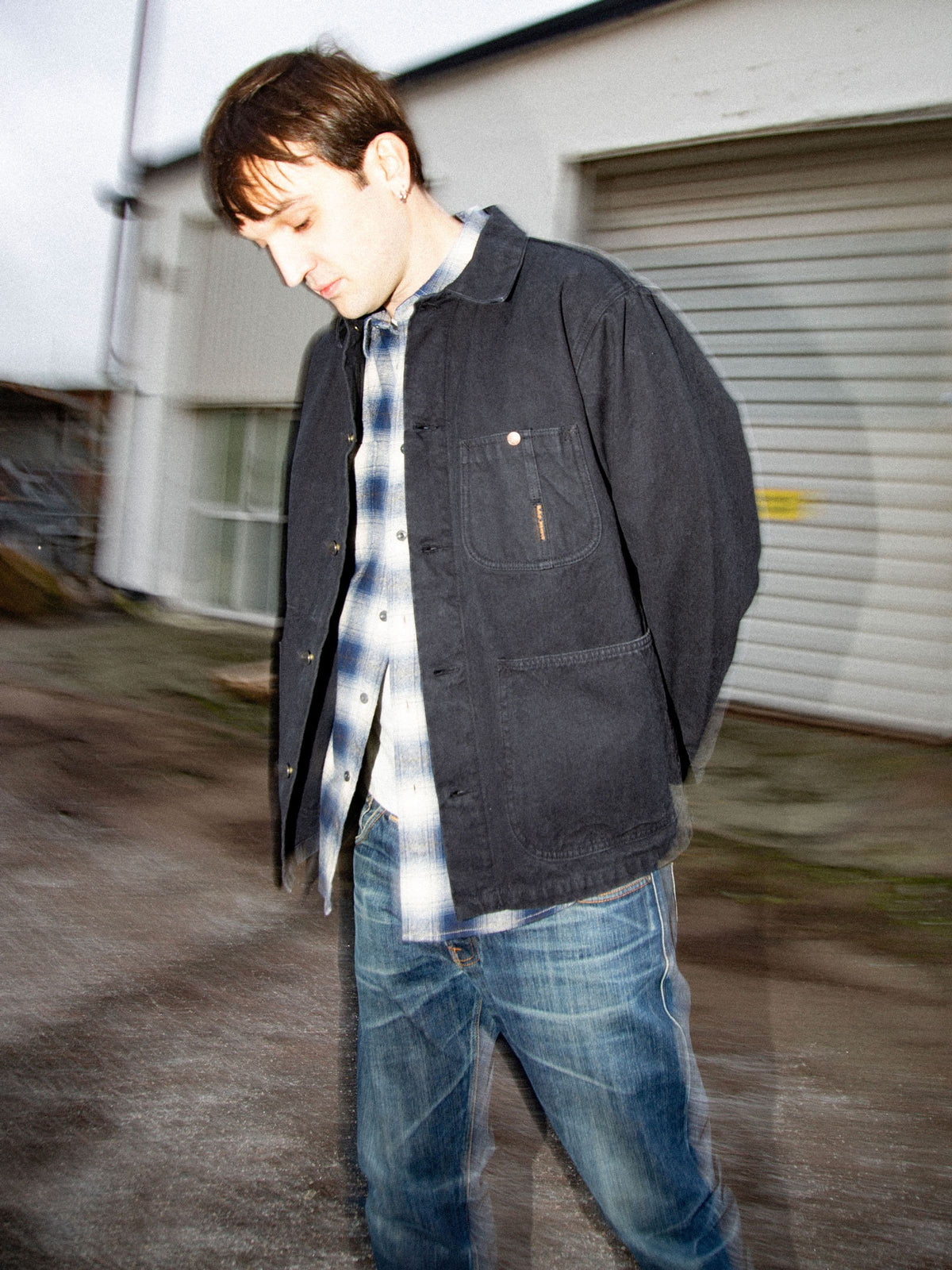 Howie Chore Jacket Duck Canvas - Black
