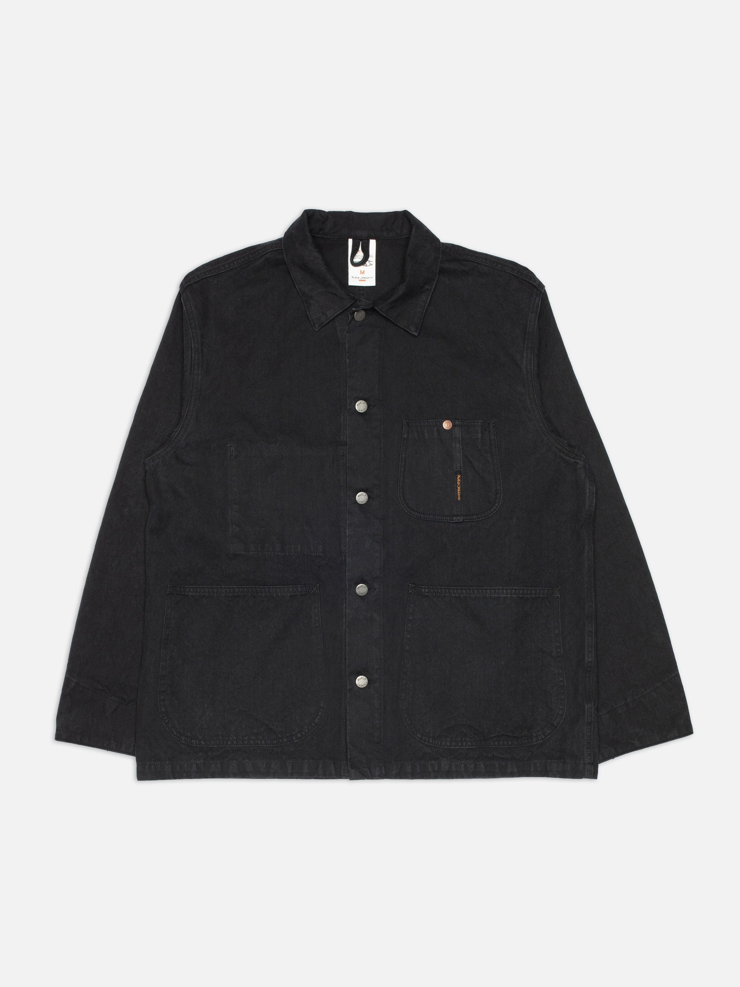 Howie Chore Jacket Duck Canvas - Black
