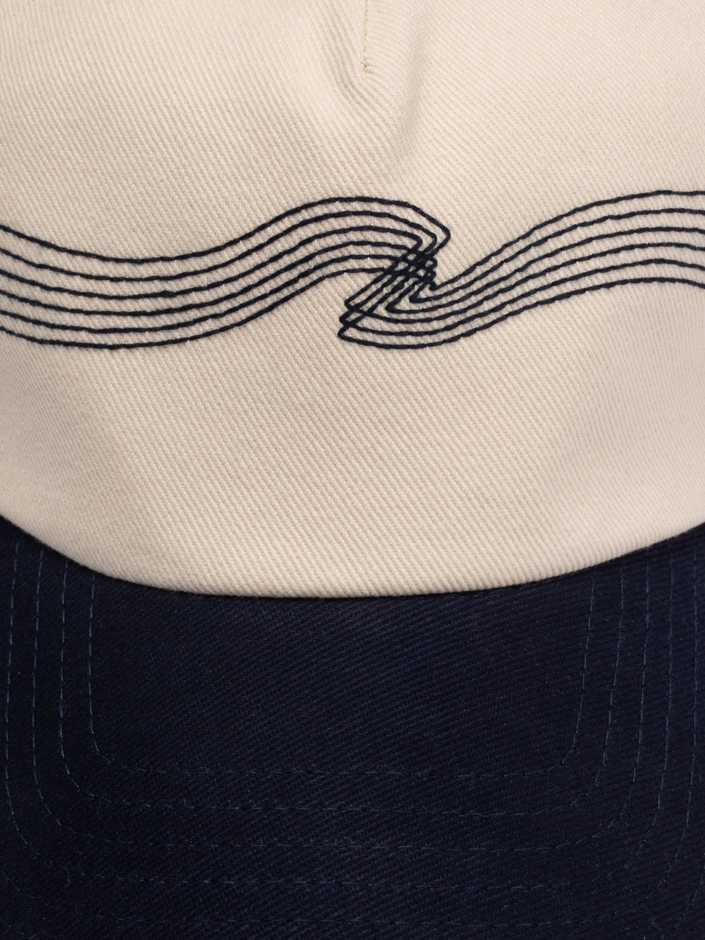 Nudie Cap Embo - Offwhite