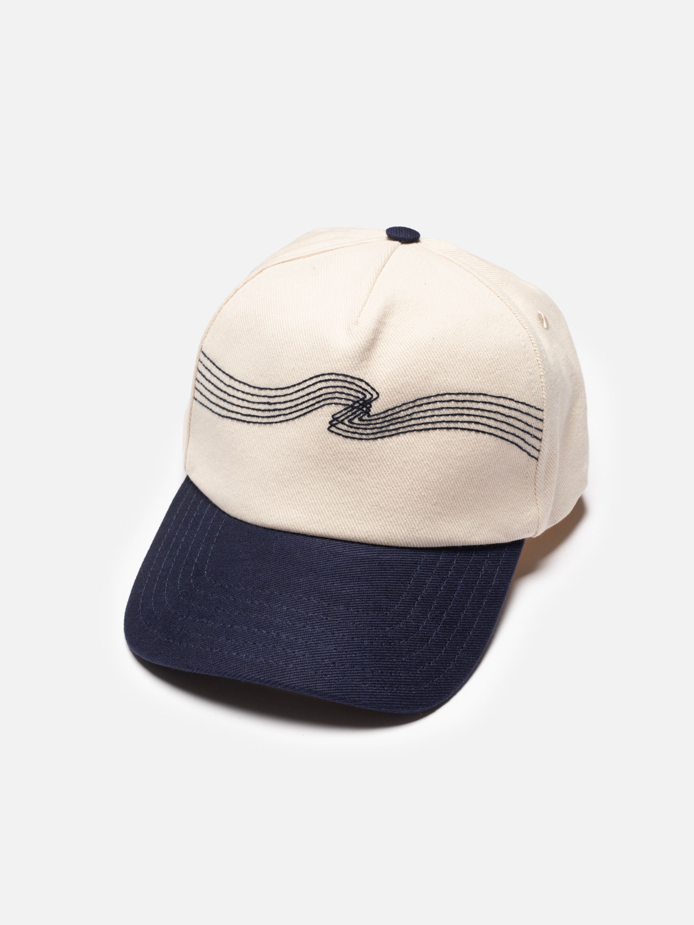 Nudie Cap Embo - Offwhite