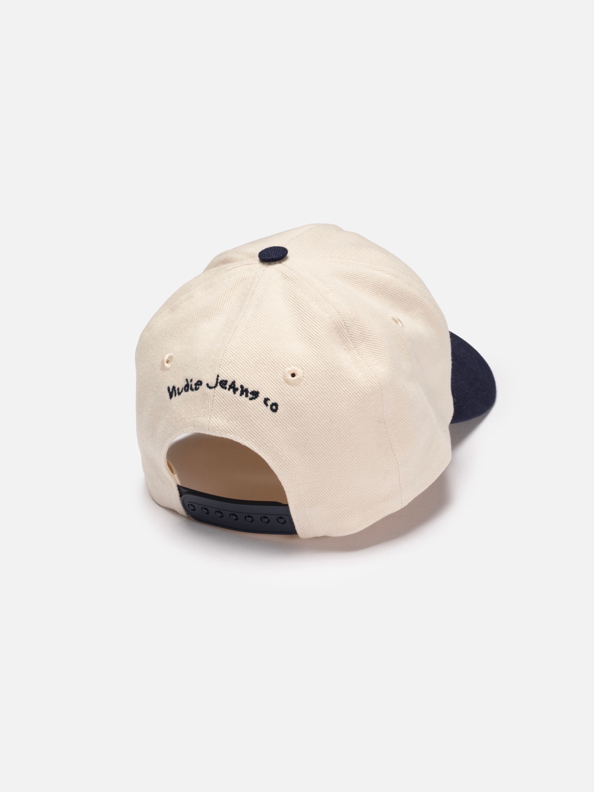 Nudie Cap Embo - Offwhite