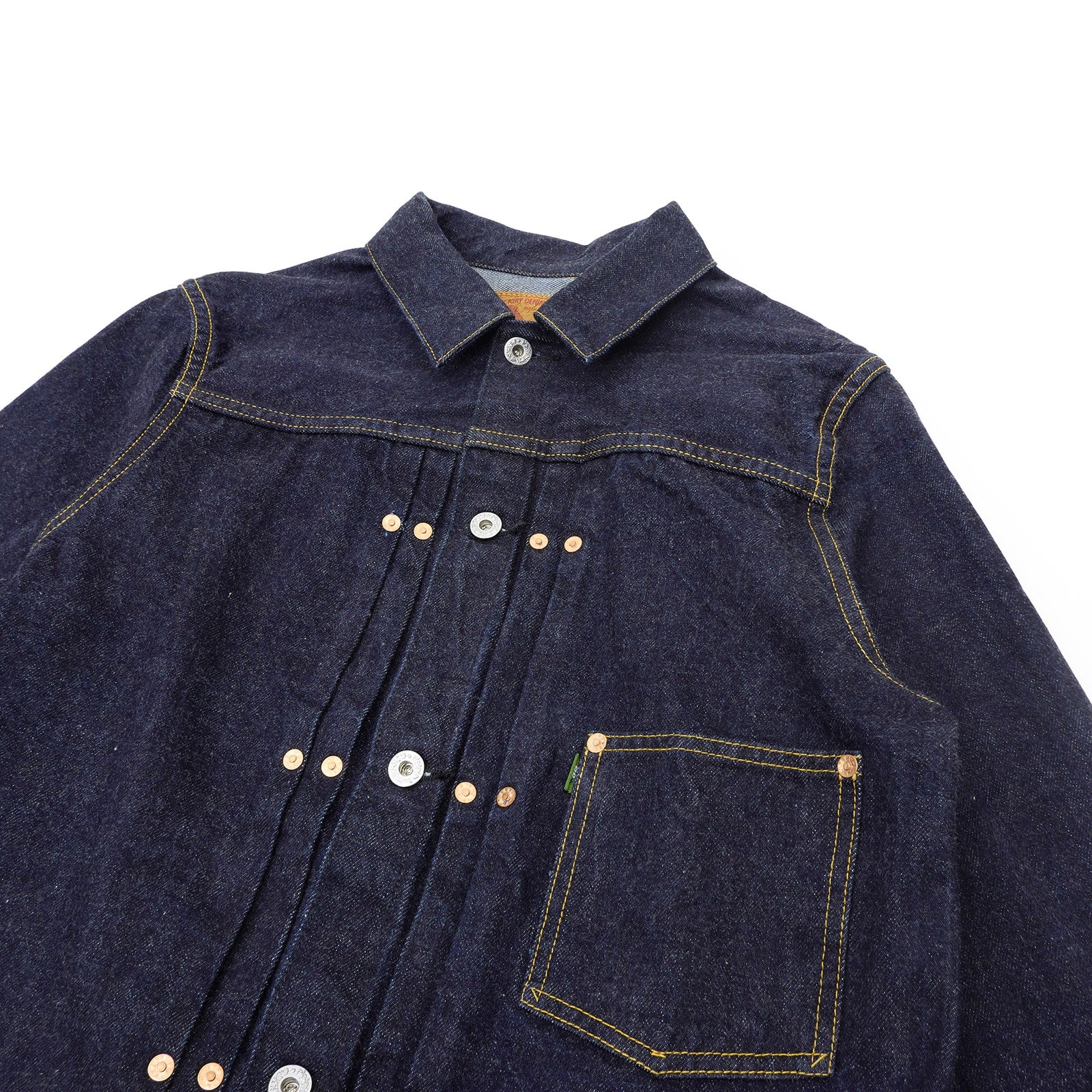 F2432 SELVEDGE GARAGE DENIM JK - INDIGO