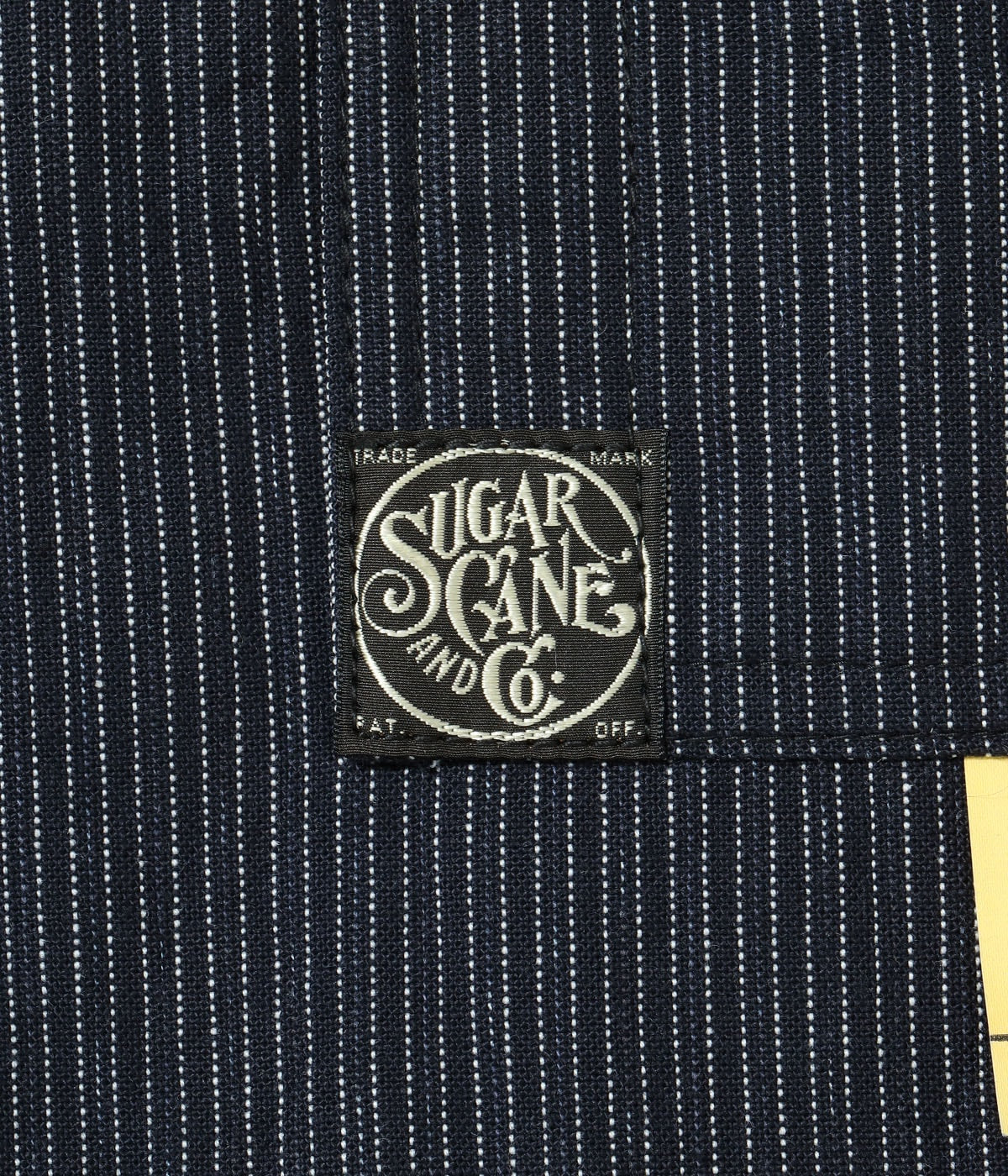 SC15700 FICTION ROMANCE 8oz. INDIGO STRIPE WORK COAT - INDIGO