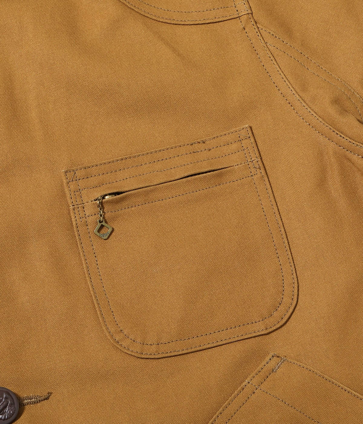 SC15834 FICTION ROMANCE 13oz. BROWN DUCK HUNTING JACKET - BROWN