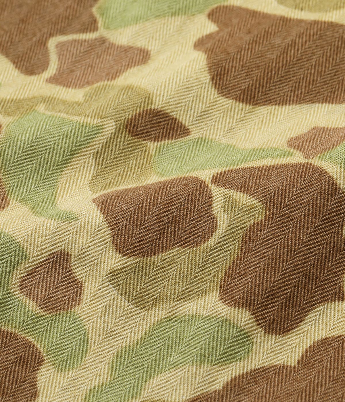 BR52660 TROUSERS, HERRINGBONE TWILL CAMOUFLAGE SHORTS - CAMOUFLAGE