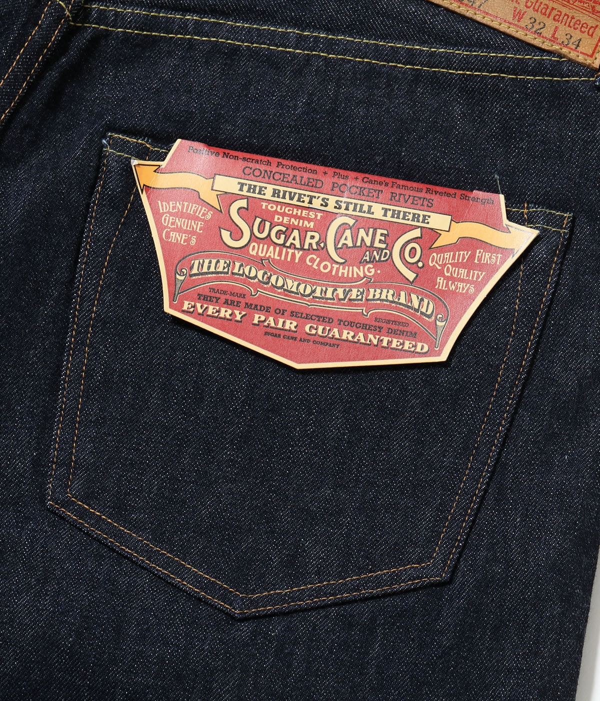 SC51947 14.25oz. DENIM 1947 MODEL SHORTS - INDIGO