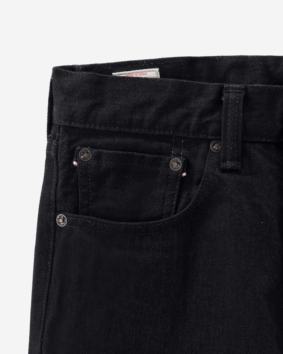 MMJZ1201 #200 CLASSIC TAPERED 15.7oz ZIPPER FLY - BLACK
