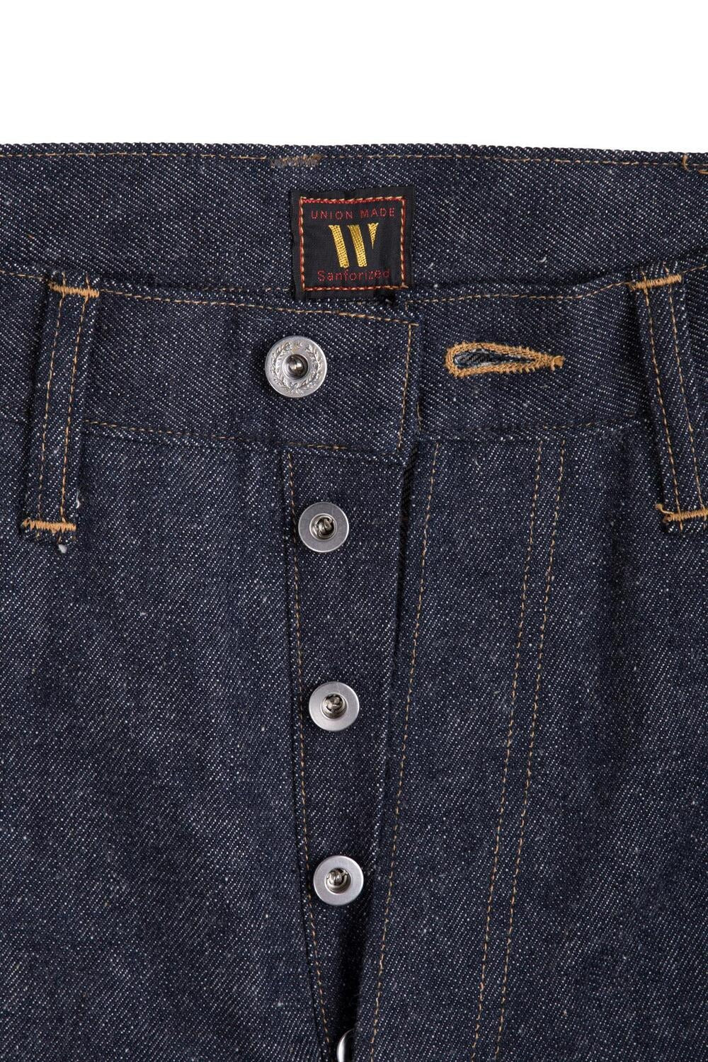 1010 DSB OFFSET LOOP COWBOY PANTS(WW II MODEL) - INDIGO