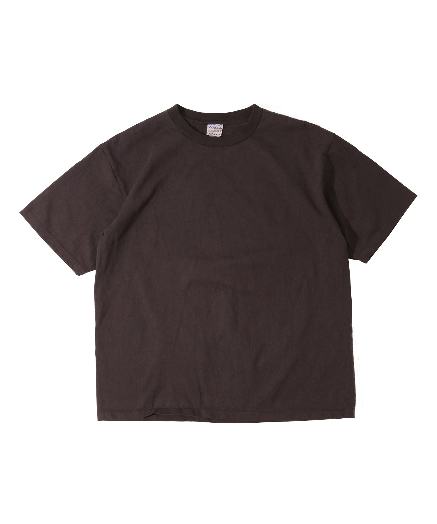 9oz TUBE TEE S/S - USED BLACK