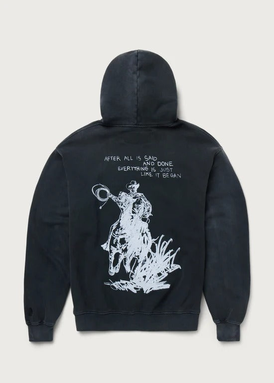 AFTER ALL IS SAID HOODY - SUNFADEDBLACK