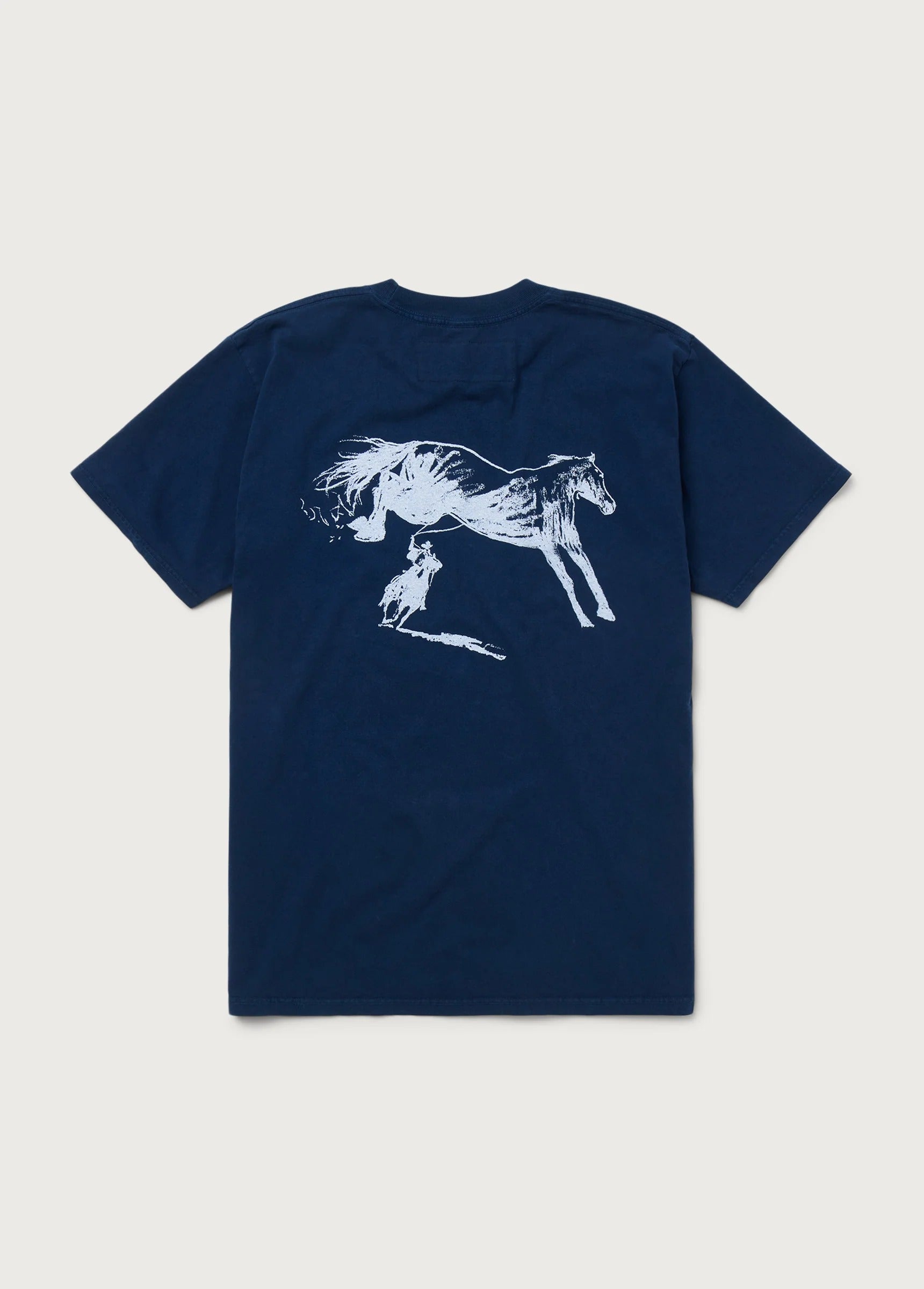 AFTER ALL IS SAID TSHIRT - WASHEDNAVY