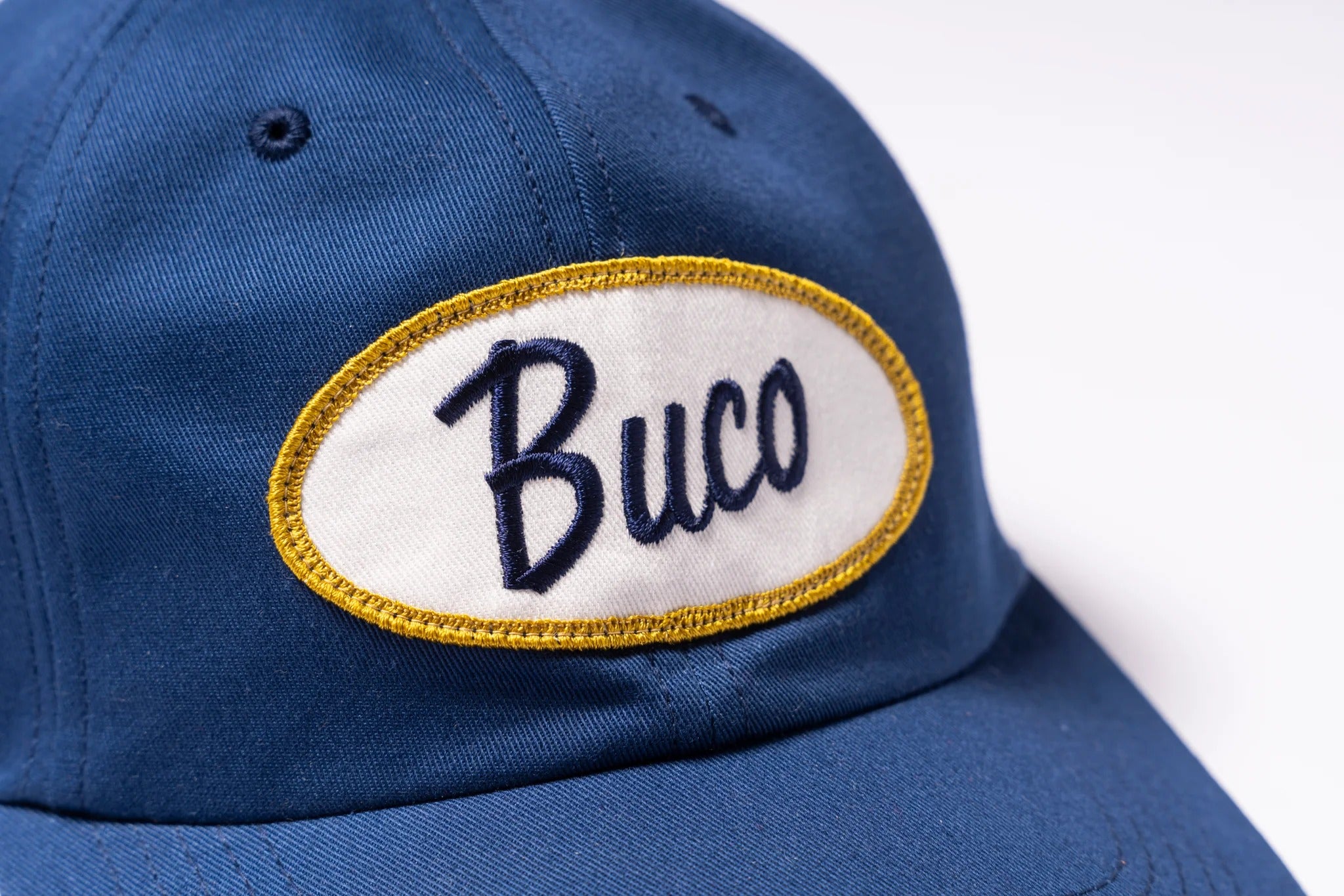 BA24102 BUCO LOGO CAP / OVAL - COBALT