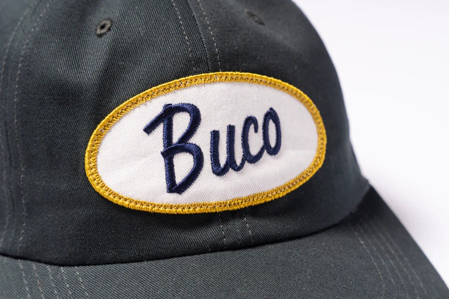 BA24102 BUCO LOGO CAP / OVAL - CHARCOAL
