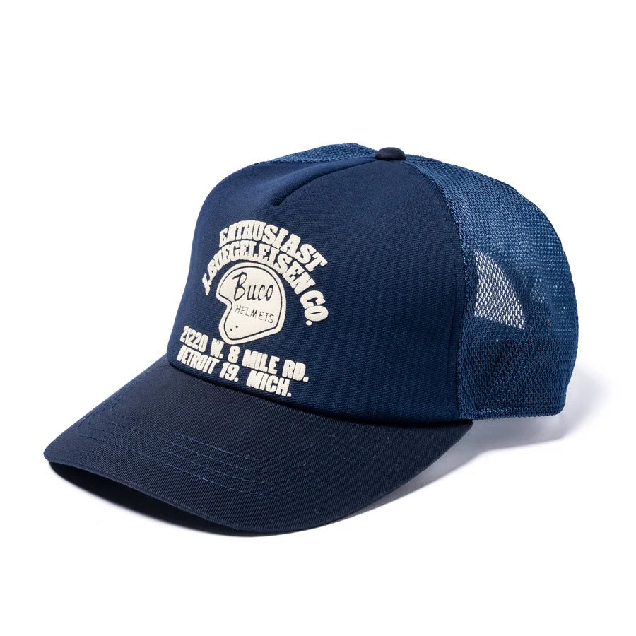 BA25004 BUCO MESH CAP / ENTHUSIAST - NAVY