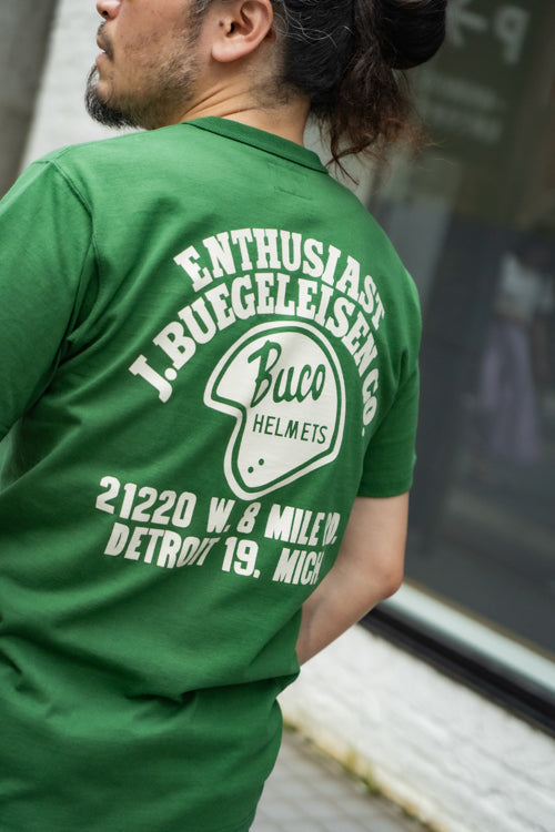 BC25005 BUCO TEE / ENTHUSIAST - GREEN