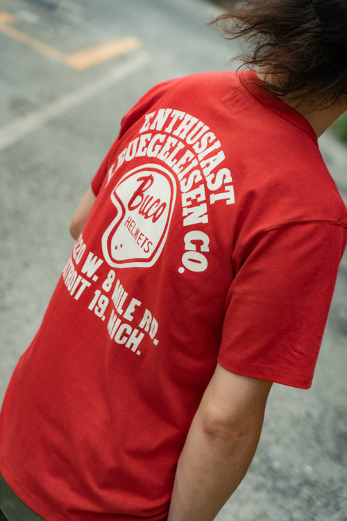 BC25005 BUCO TEE / ENTHUSIAST - CHERRY