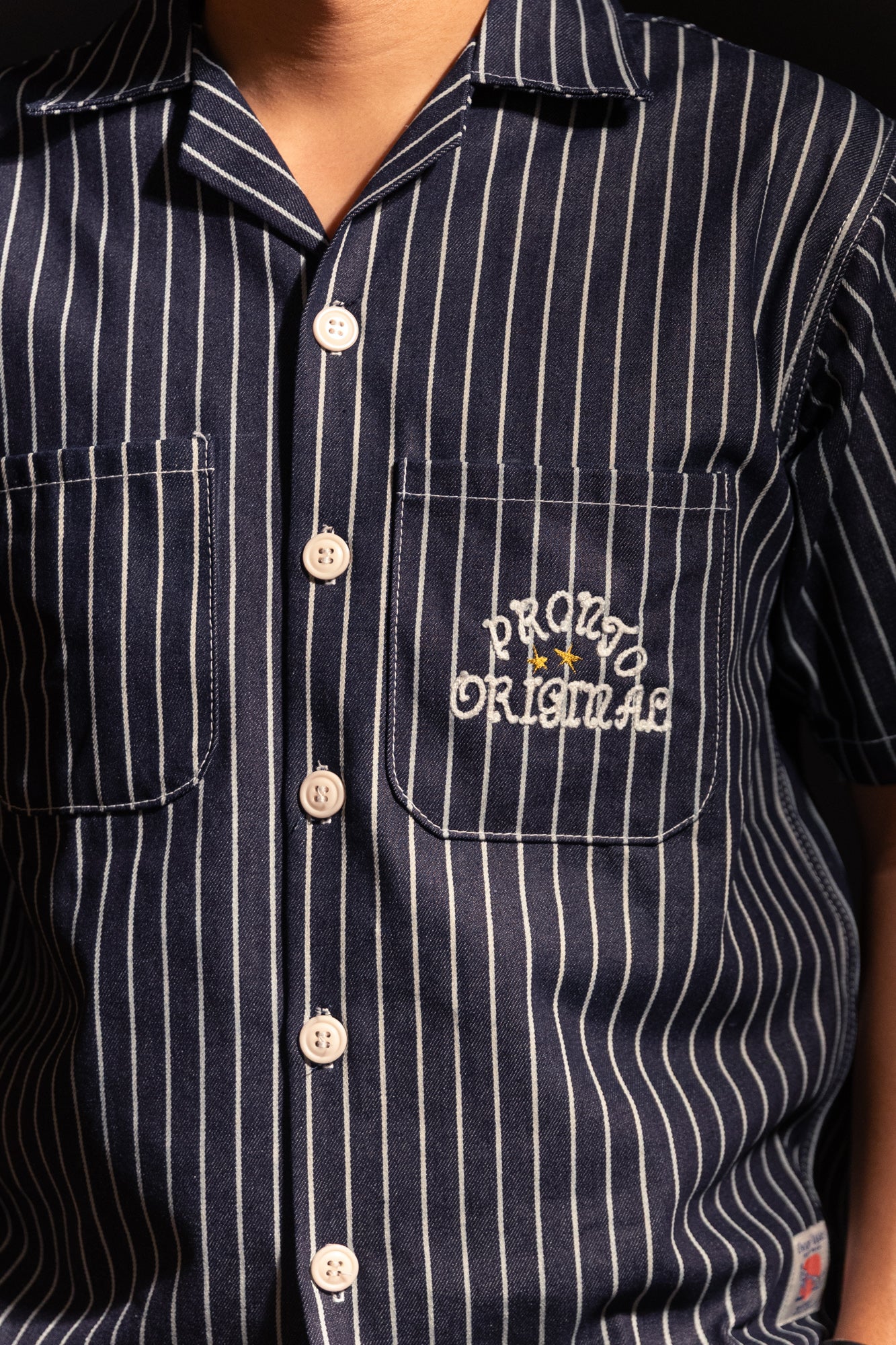 Salesman Top Shirt - Indigo rope