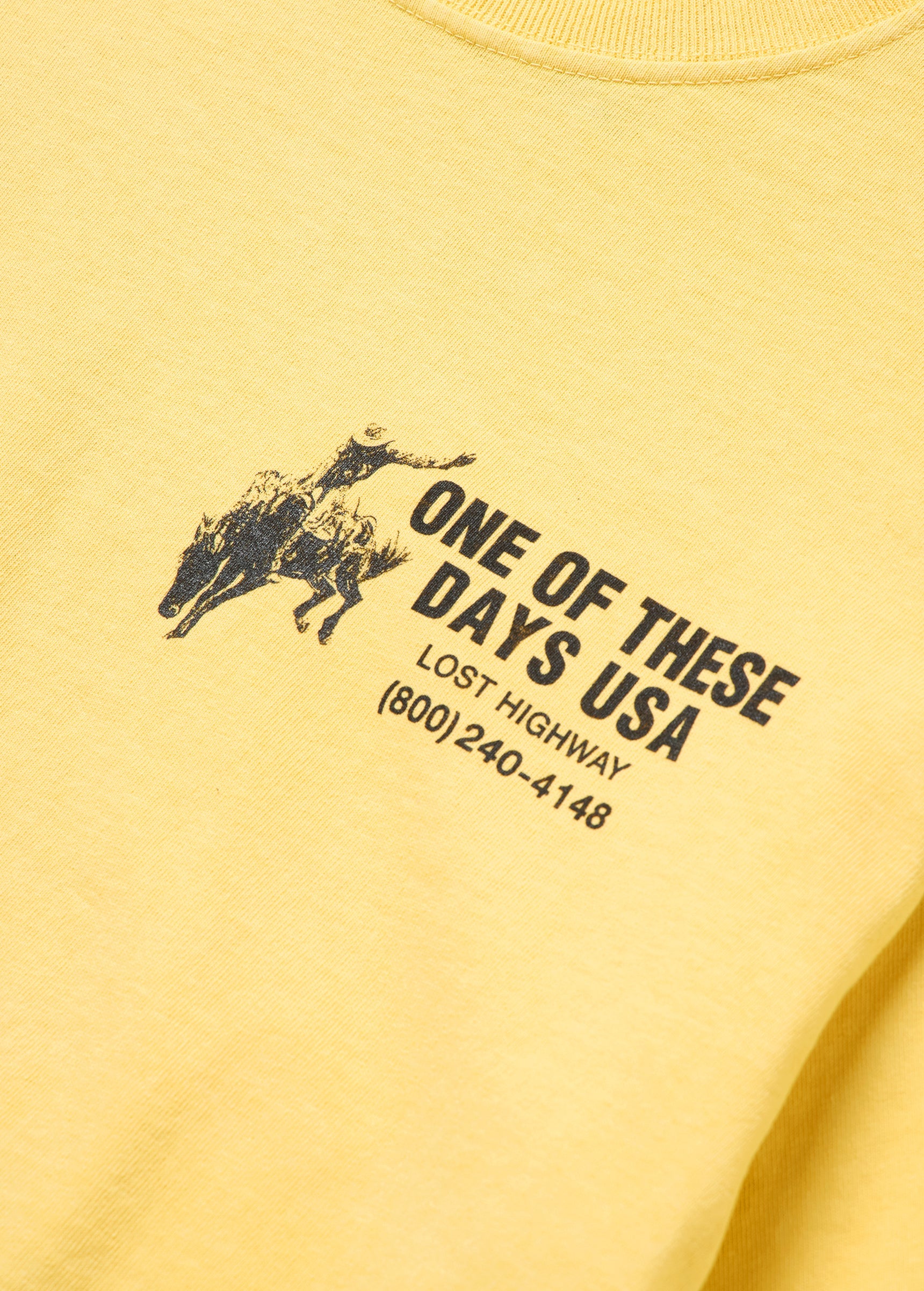BREAK ON THROUGH TSHIRT - SUMMER YELLOW