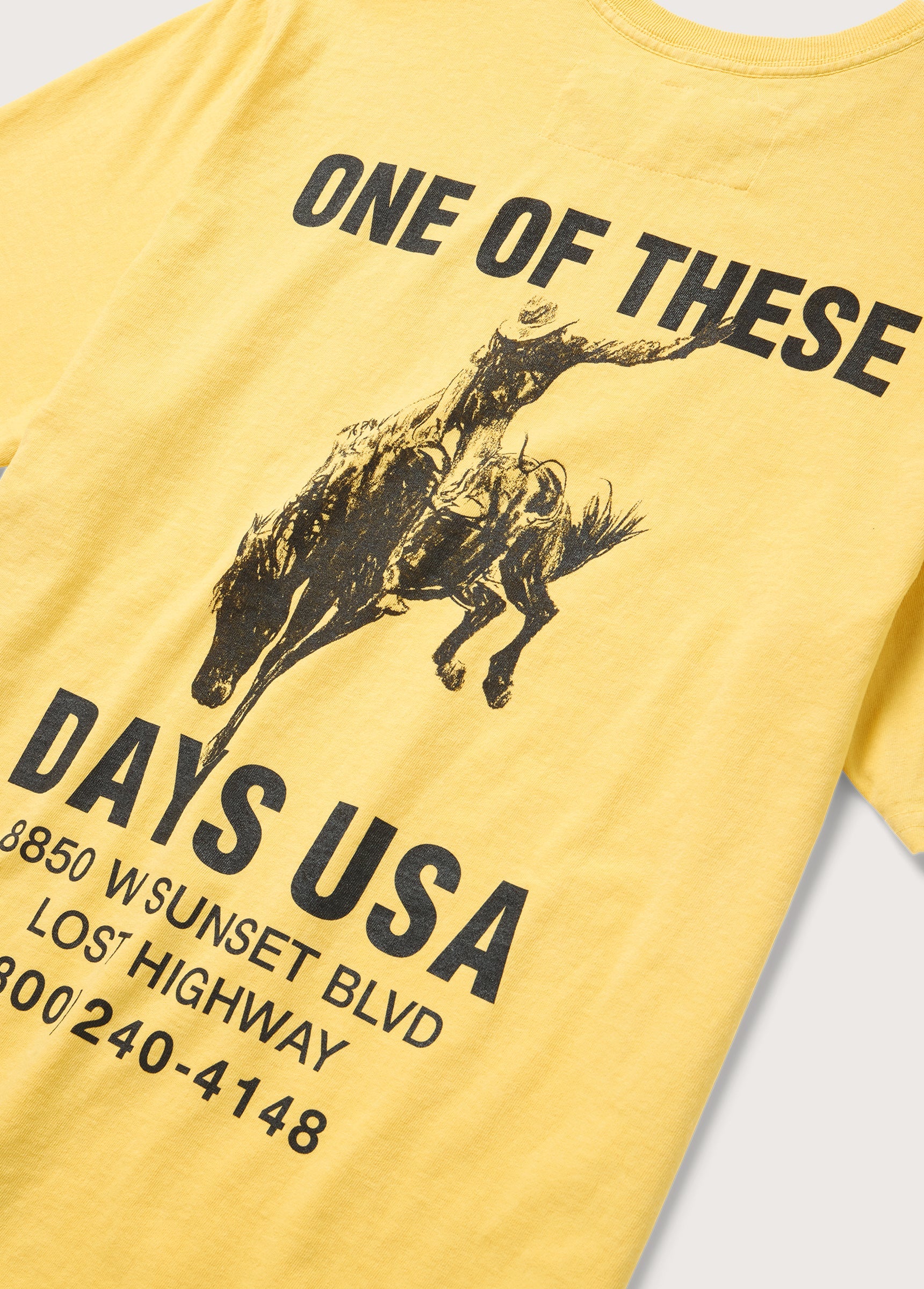 BREAK ON THROUGH TSHIRT - SUMMER YELLOW