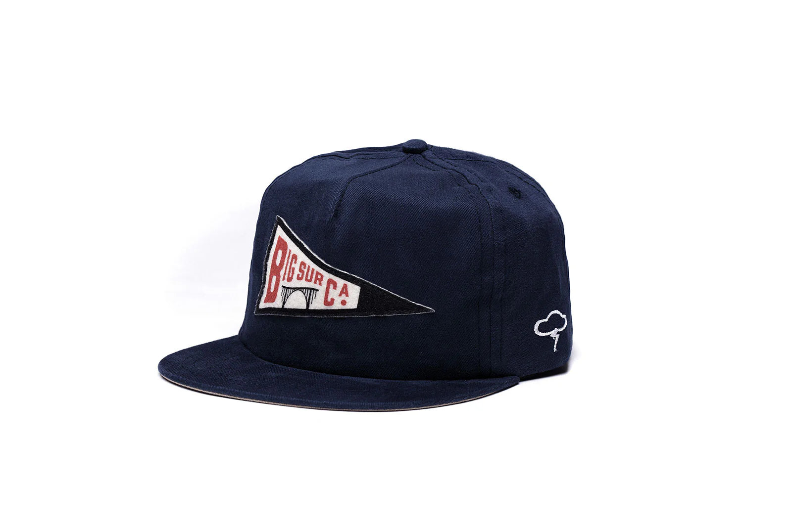 BIG SUR Pennant Strapback - NAVY