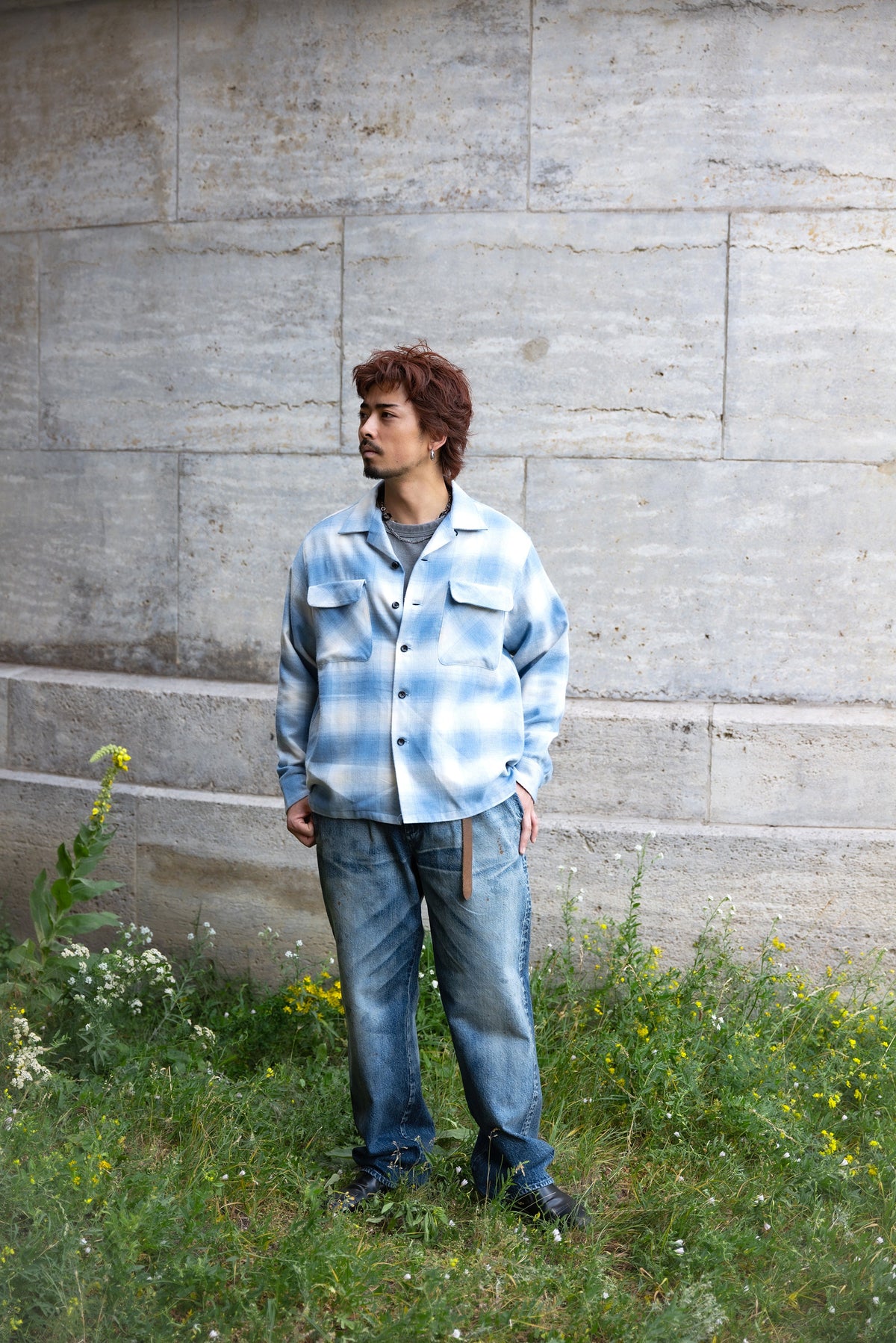 BOX SHIRT - BLUE