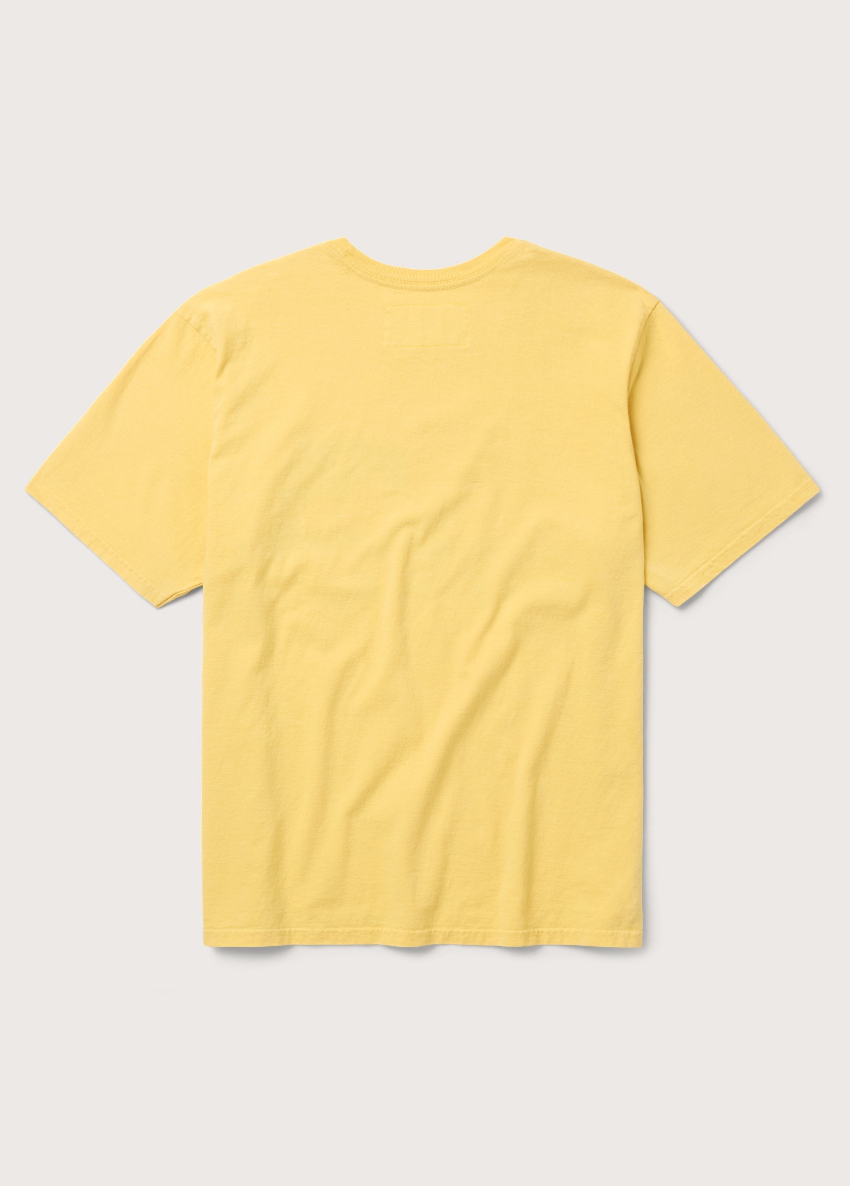 COULD ONLY REMEMBER TSHIRT - HARD WASHED YELLOW