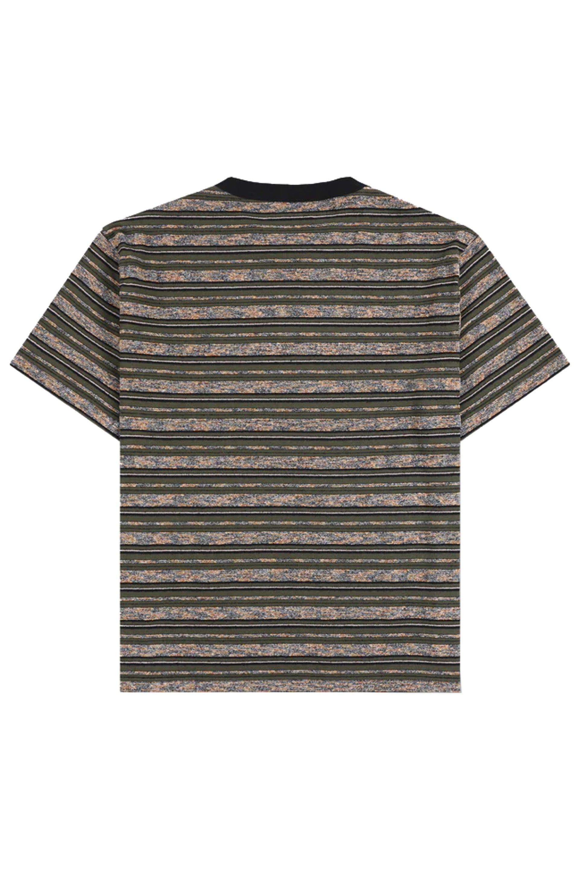 COUTURE STRIPE SHIRT - DARK OLIVE